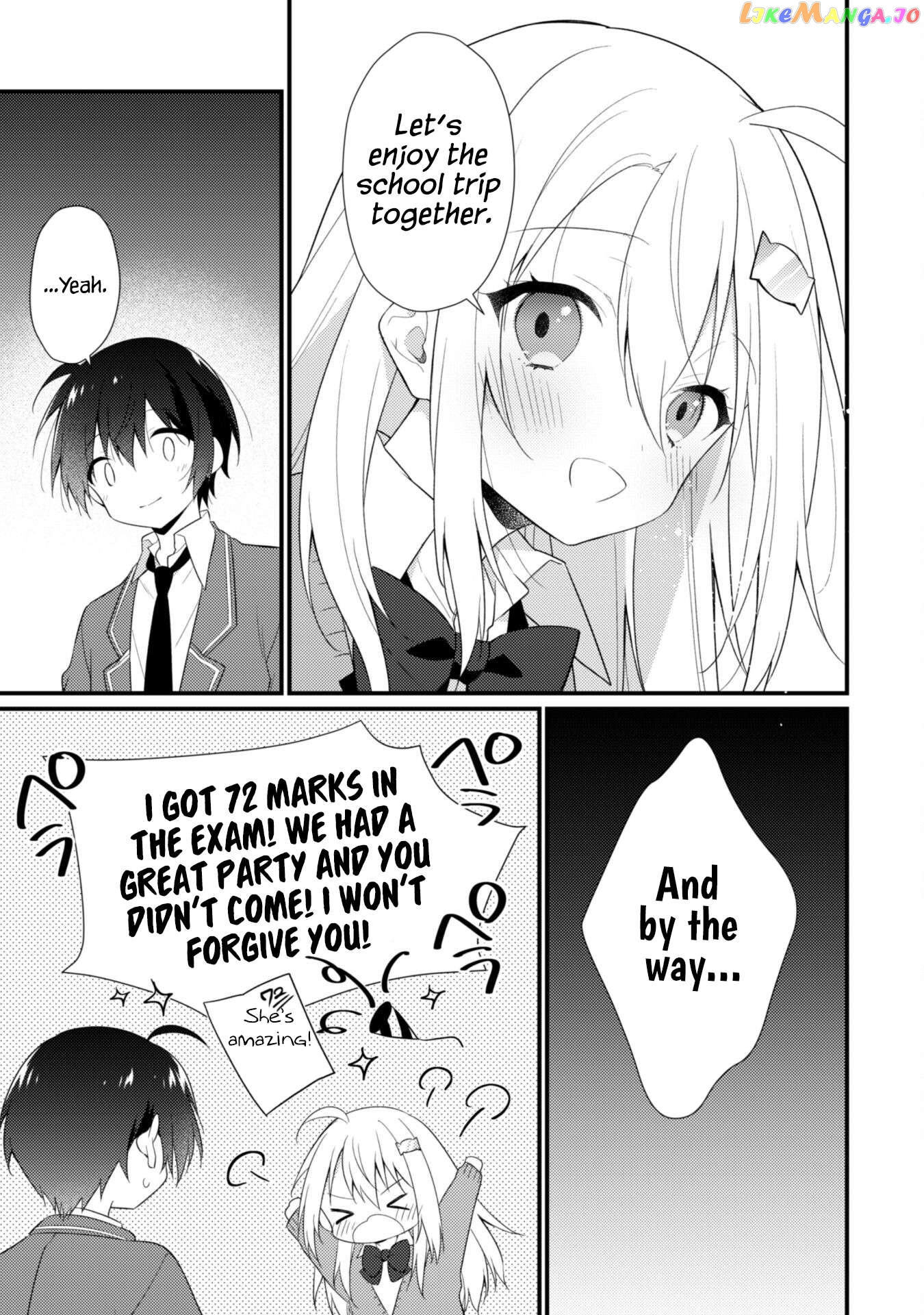 Shimotsuki-San Likes The Mob ~This Shy Girl Is Only Sweet Towards Me~ chapter 9 - page 24