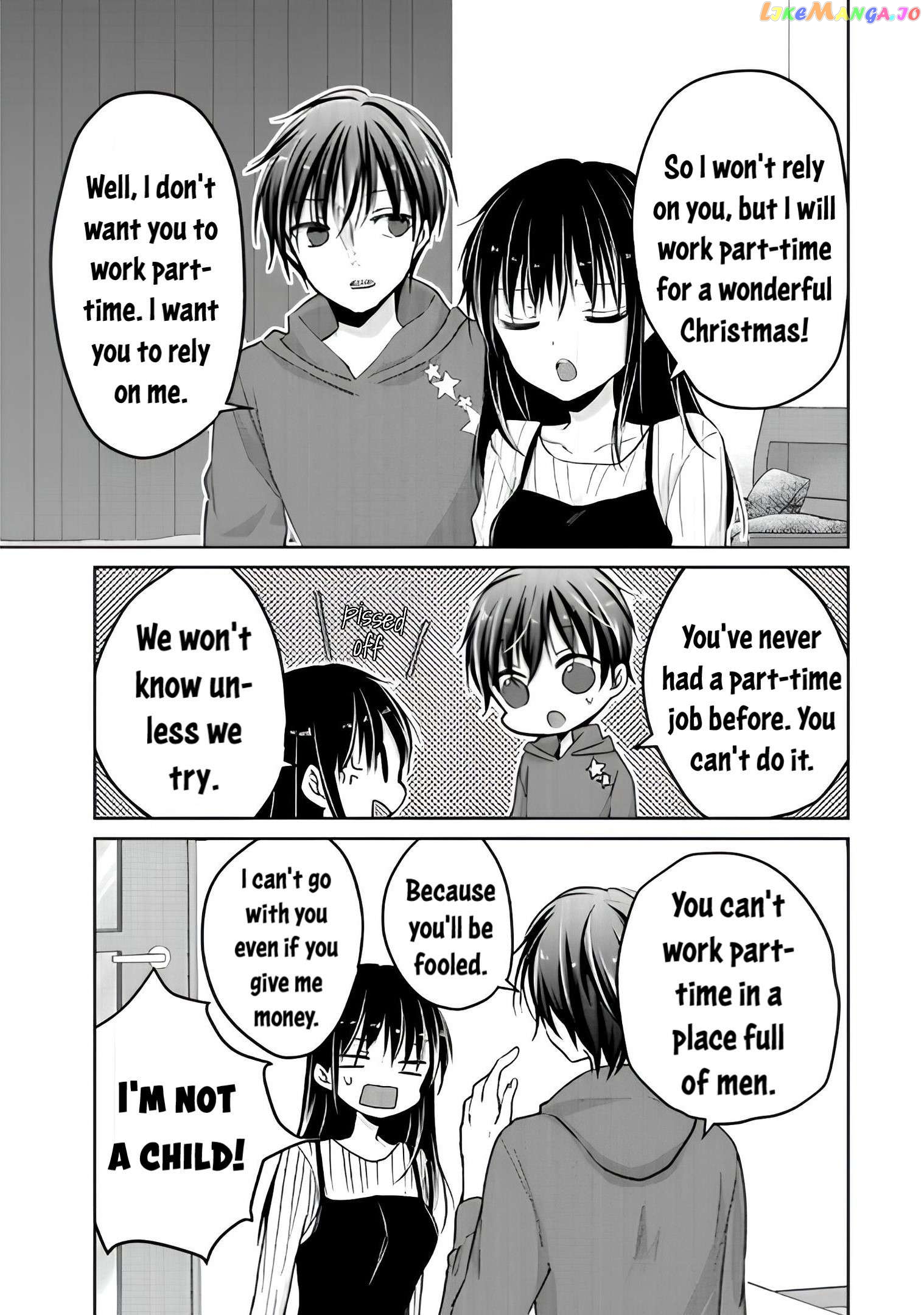 Midara Na Ao-Chan Wa Benkyou Ga Dekinai Otona-Hen Chapter 12 - page 15