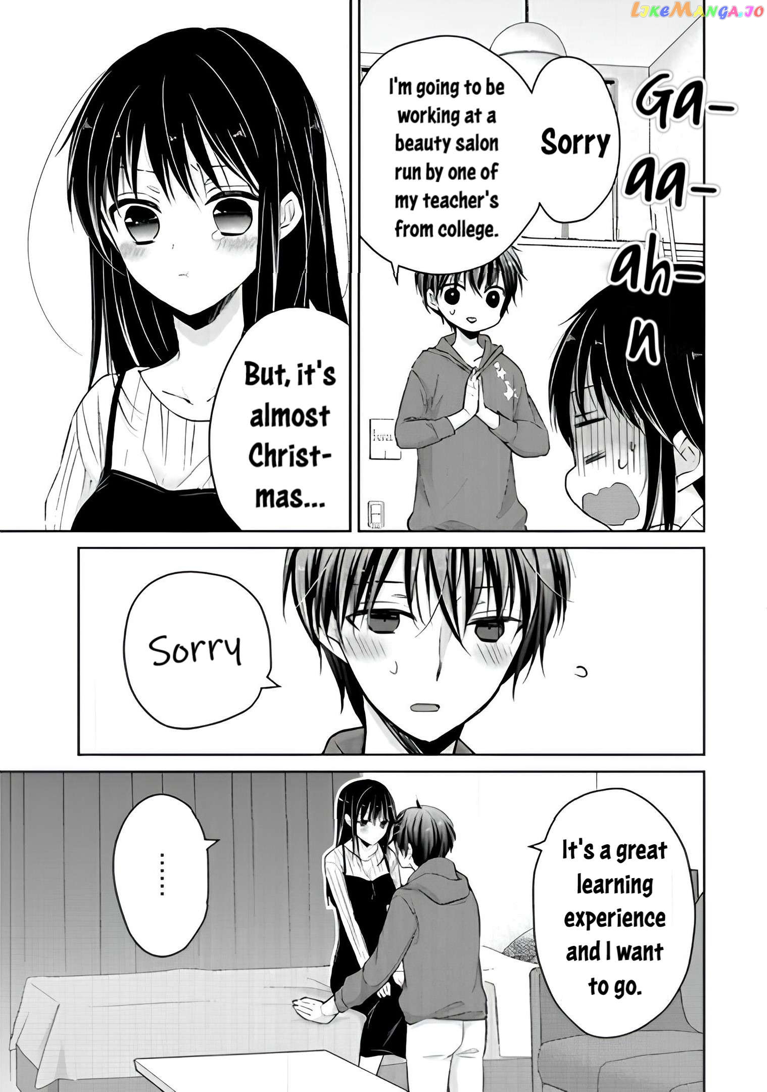 Midara Na Ao-Chan Wa Benkyou Ga Dekinai Otona-Hen Chapter 12 - page 7
