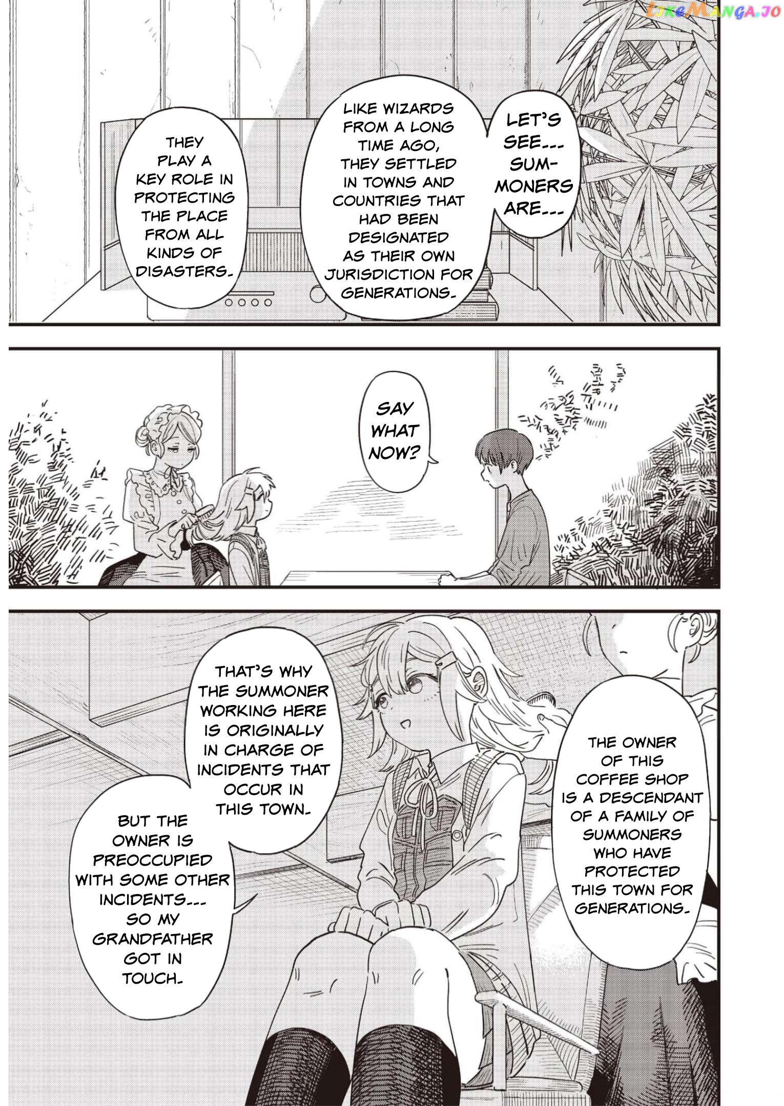 Ochikobore Shoukanshi To Toumei Na Boku Chapter 6 - page 13