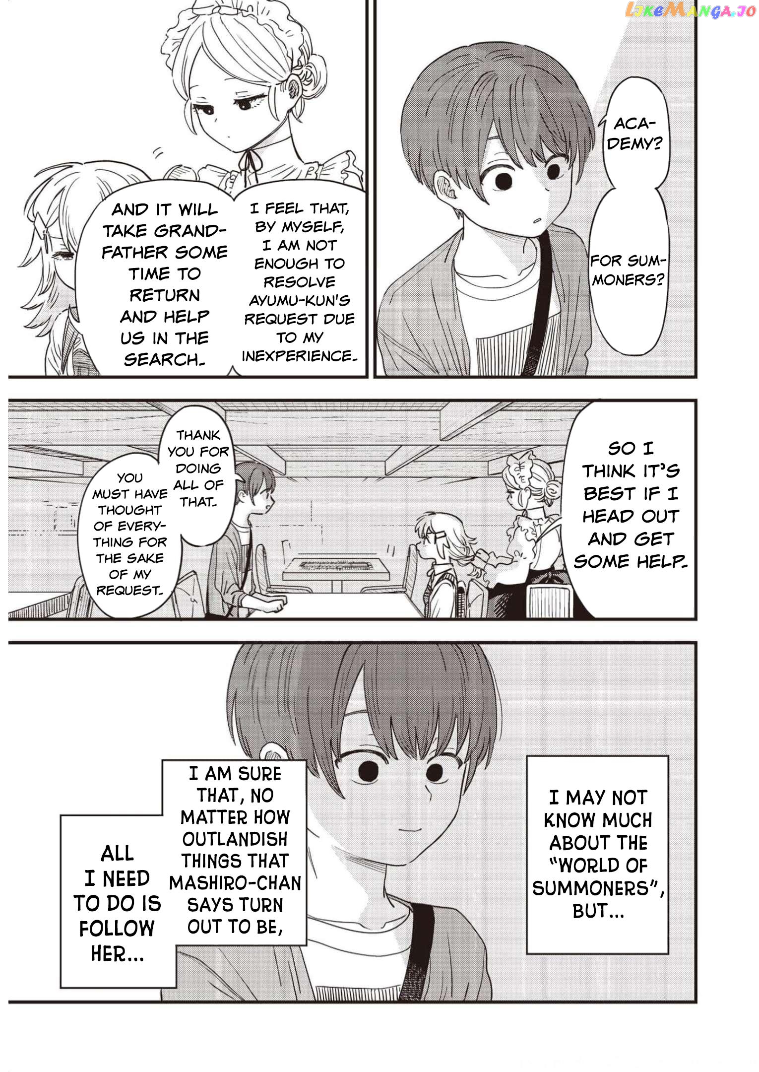 Ochikobore Shoukanshi To Toumei Na Boku Chapter 6 - page 15