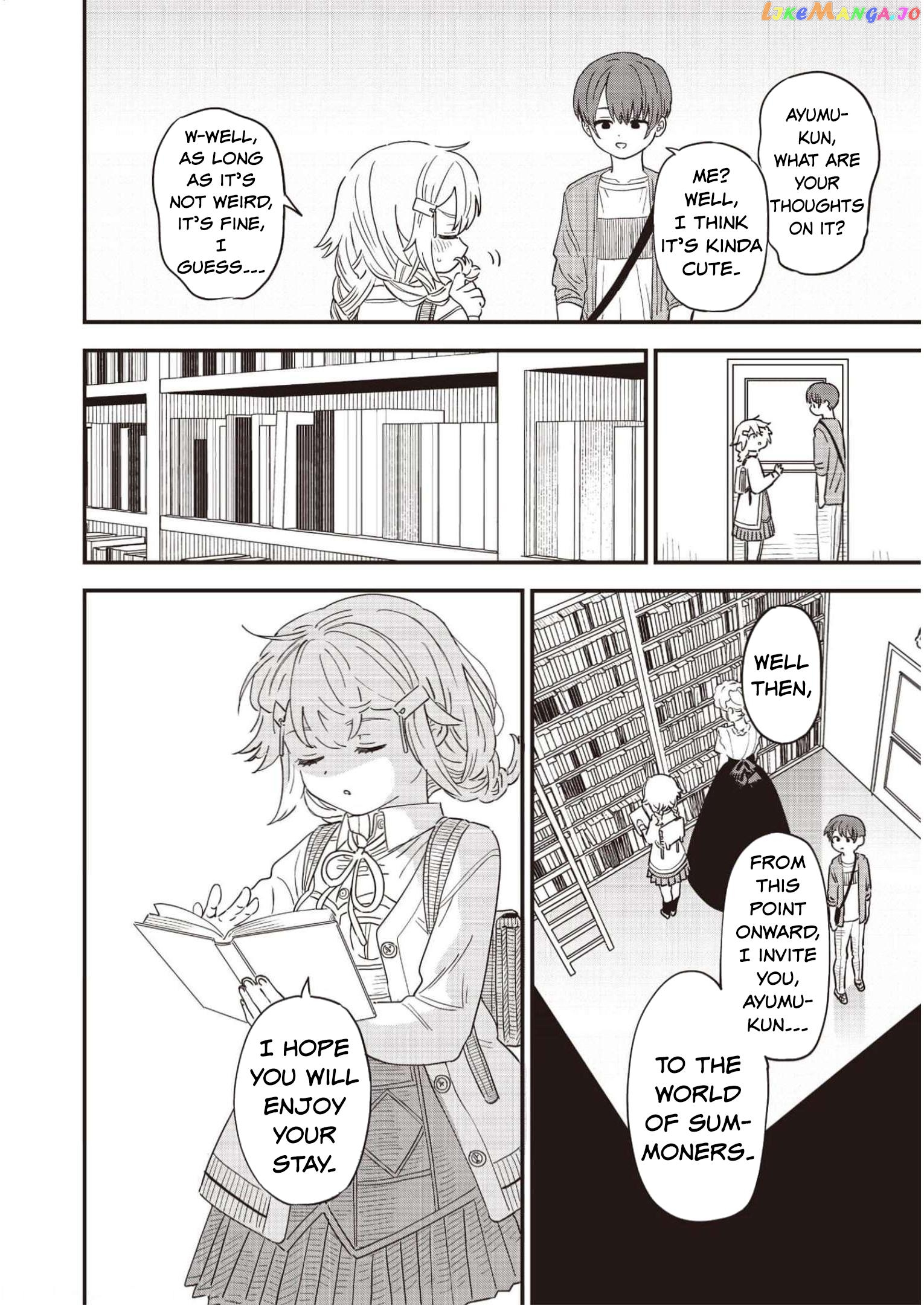 Ochikobore Shoukanshi To Toumei Na Boku Chapter 6 - page 18