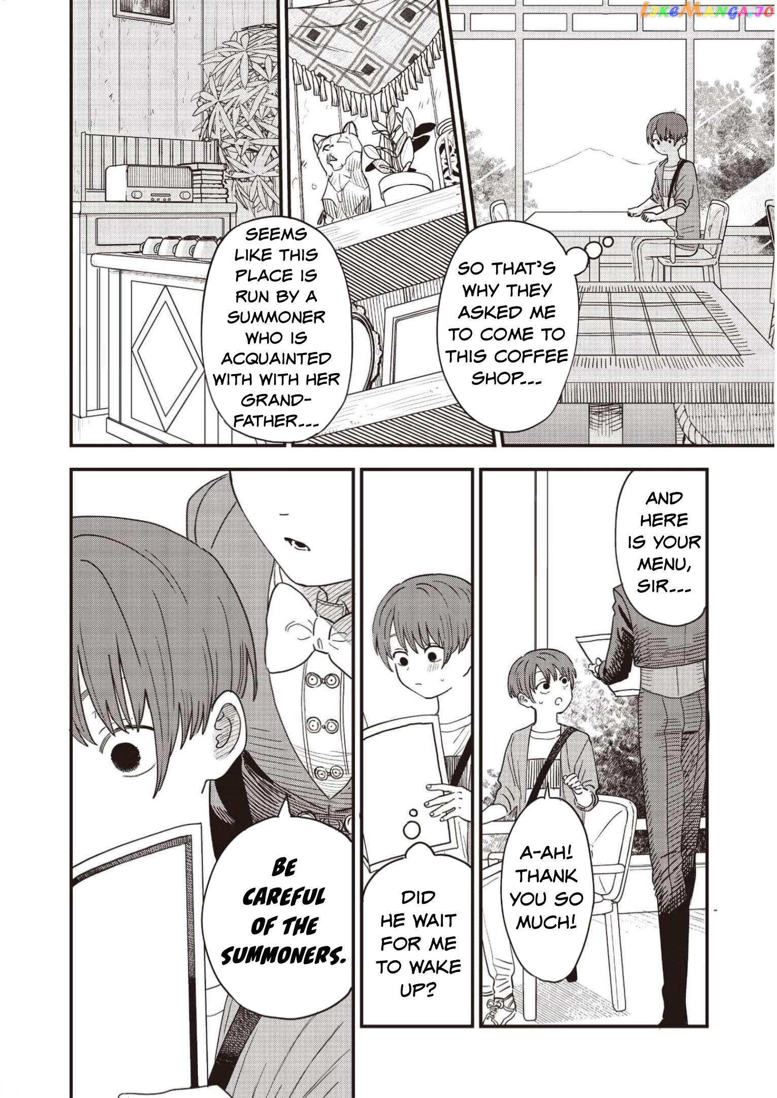 Ochikobore Shoukanshi To Toumei Na Boku Chapter 6 - page 8