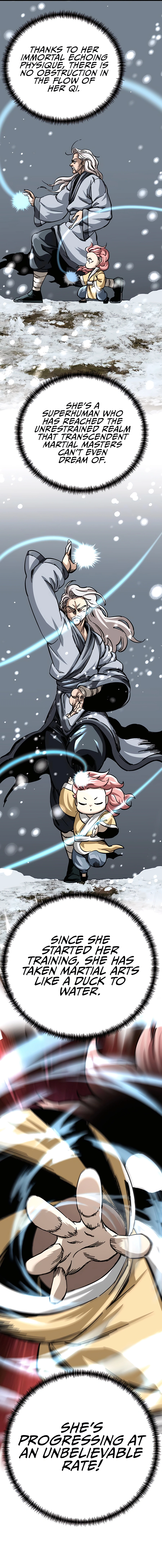 Warrior Grandpa and Grandmaster daughter Chapter 18 - page 22