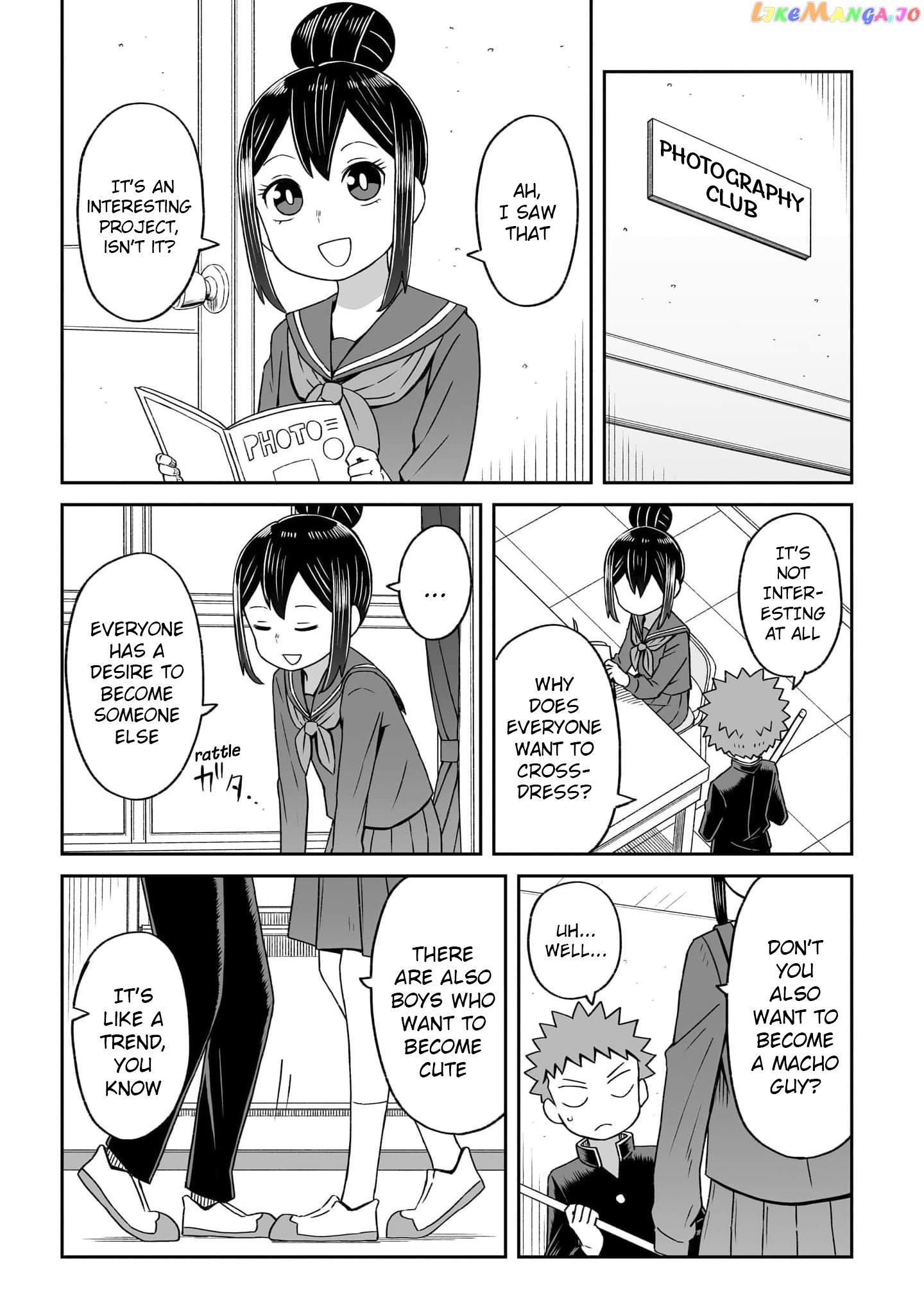 I'm the Only One Not Crossdressing!? Chapter 16 - page 5