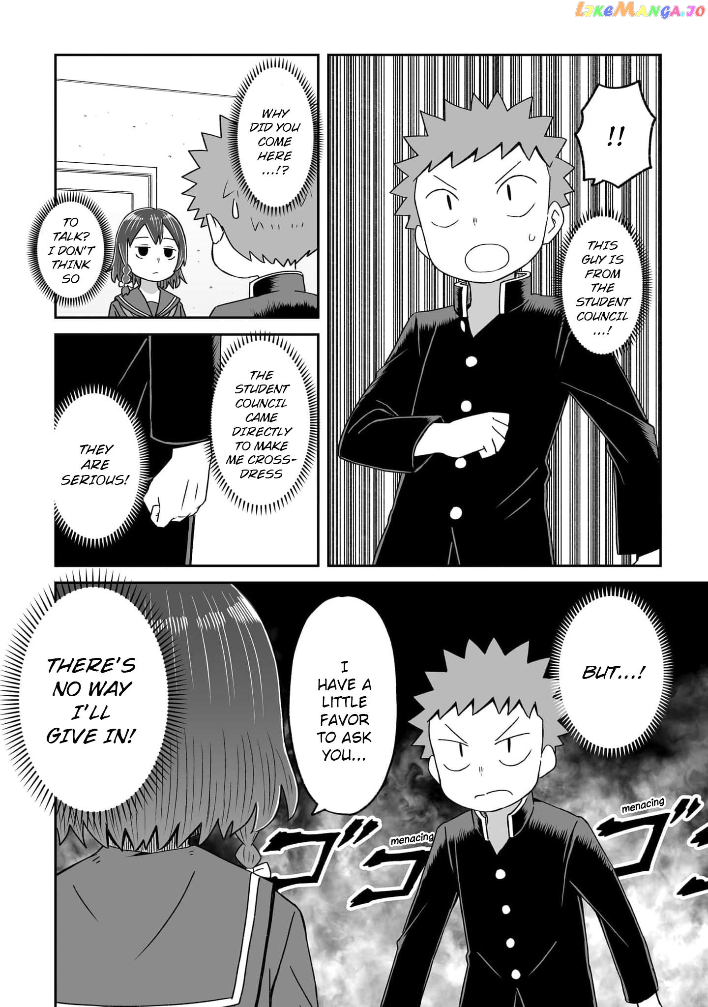 I'm the Only One Not Crossdressing!? Chapter 16 - page 8