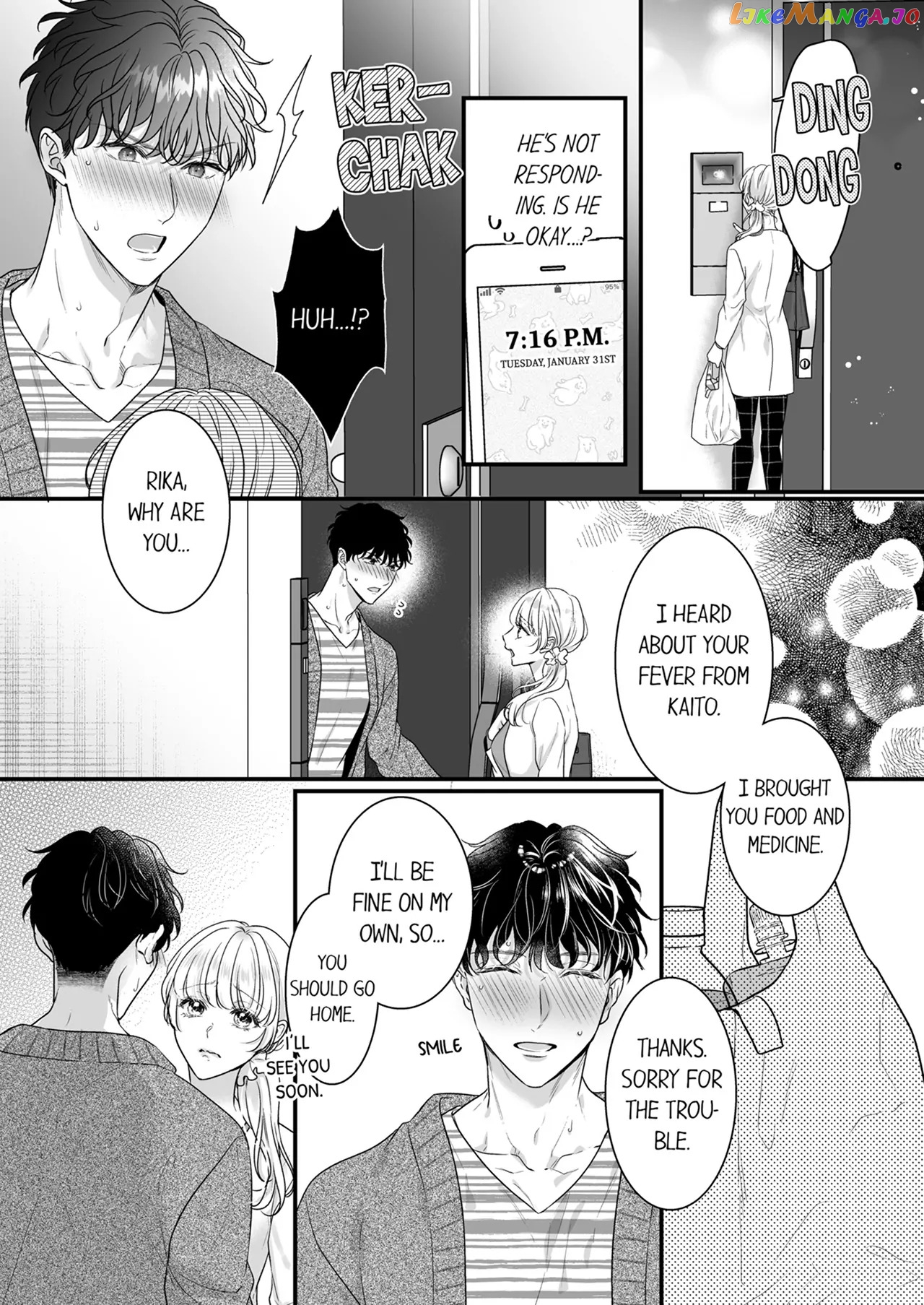No Matter How Much I Cum, Satou Won't Let Go! Which Do You Prefer, Fingers or Tongue? Chapter 22 - page 8
