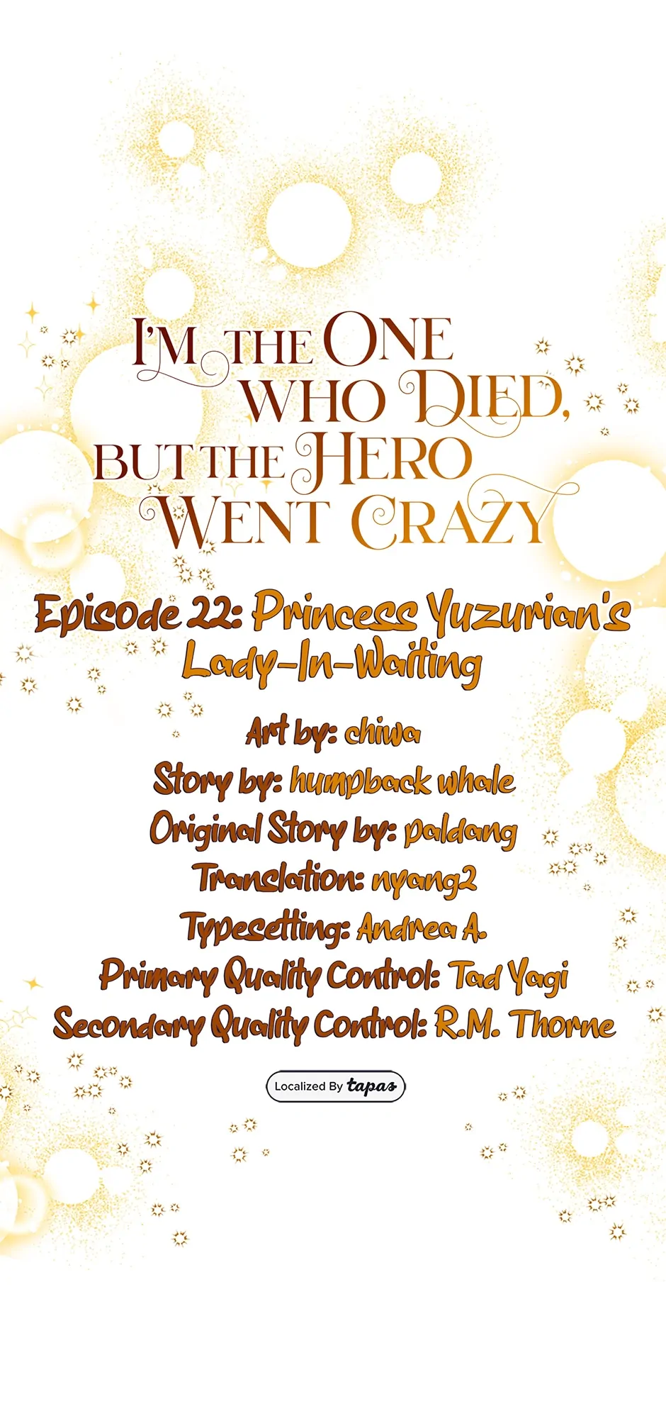 I'm the One Who Died, but the Hero Went Crazy Chapter 22 - page 21