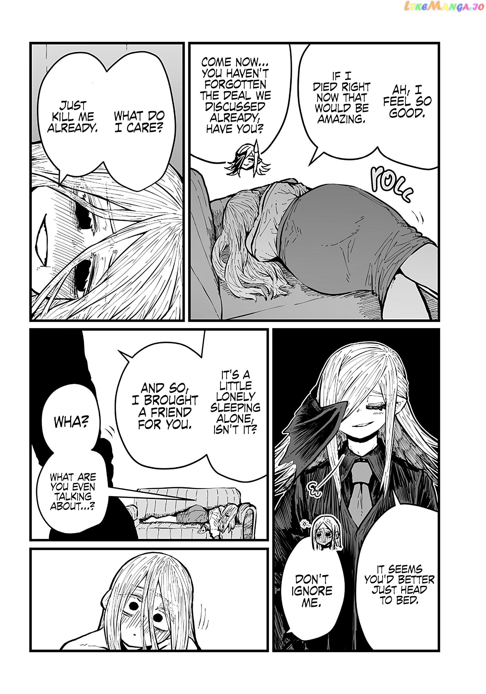 Please Give Me Your Blood, I Will Serve You In Gratitude Chapter 36 - page 9