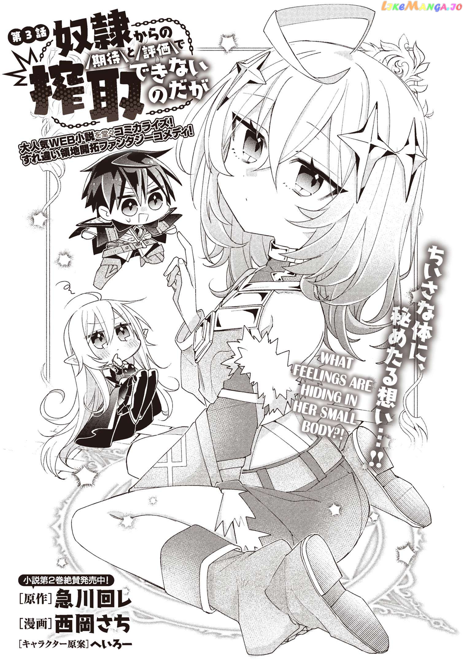 Dorei Kara No Kitai To Hyouka No Sei De Sakushu Dekinai No Daga Chapter 3 - page 4