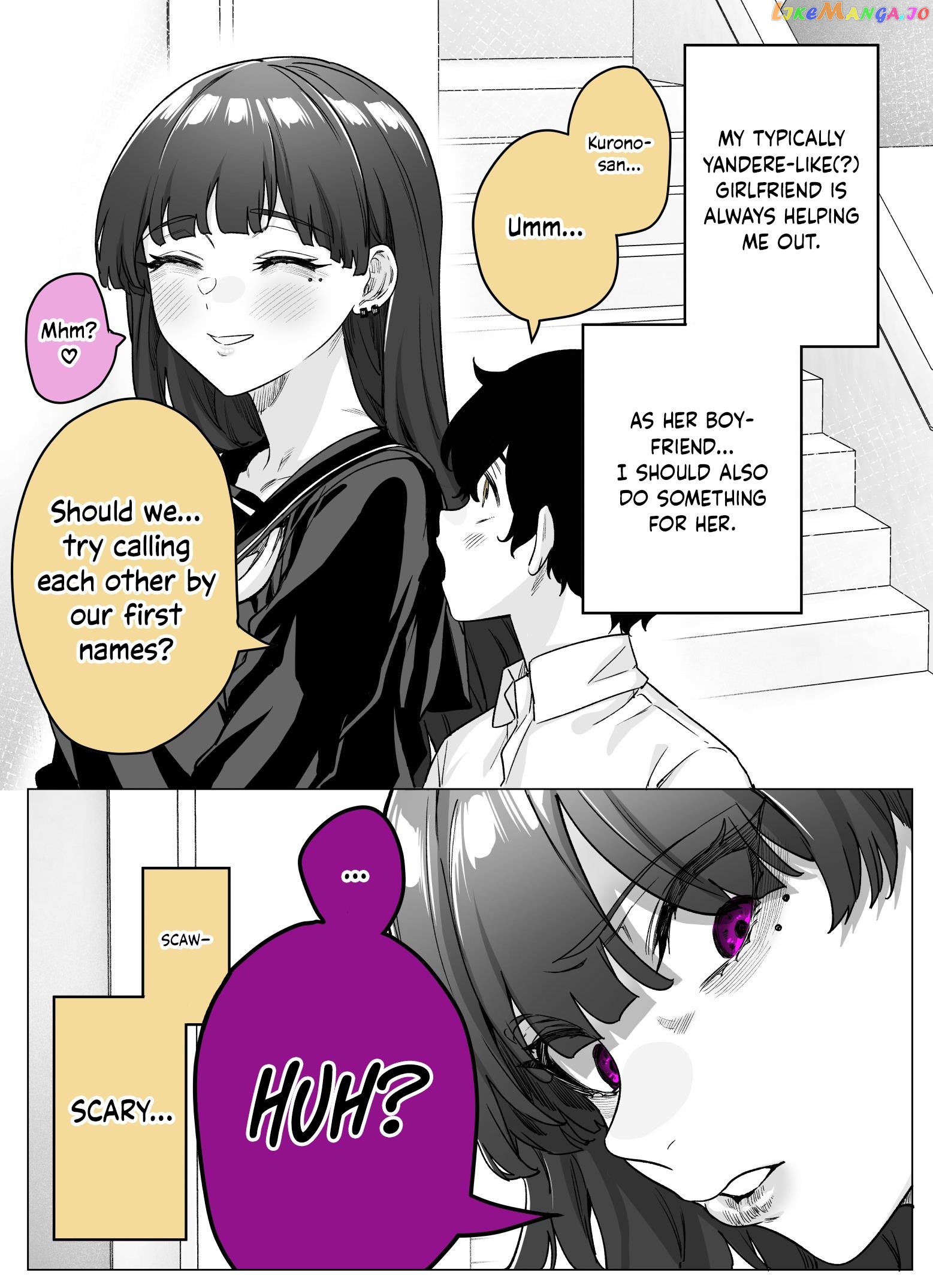I Thought She Was a Yandere, but Apparently She’s Even Worse Chapter 31 - page 1