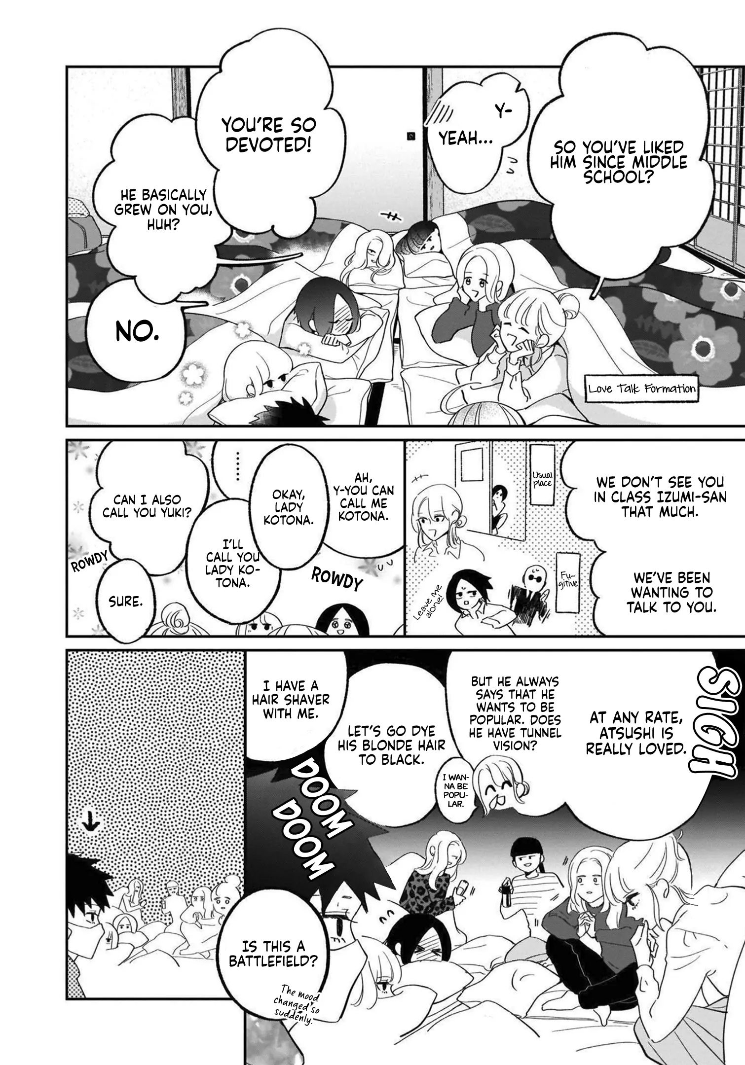 A Boy Sensitive to Cold & a Hard-boiled Girl Chapter 12 - page 11