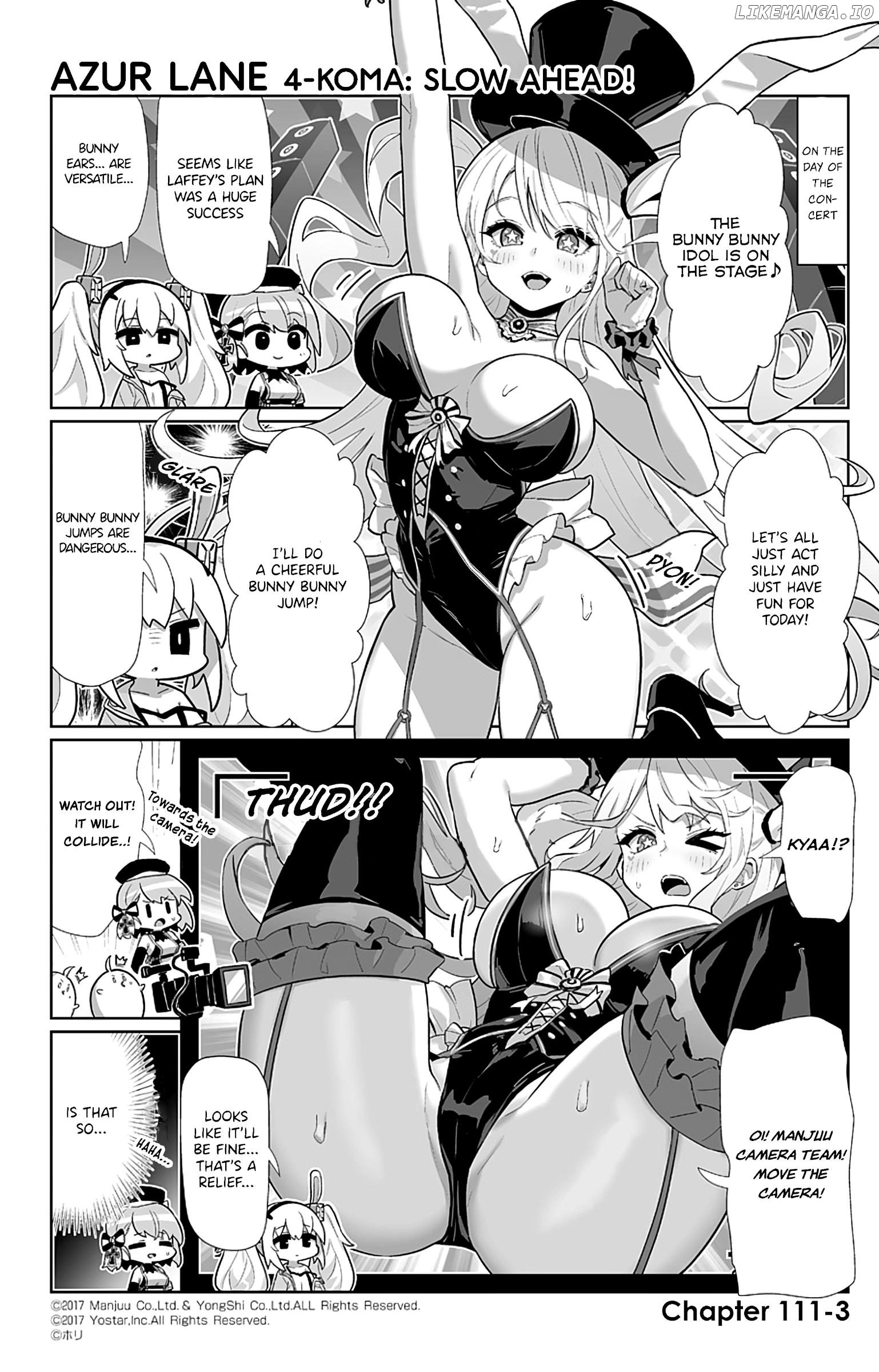 Azur Lane 4-Koma: Slow Ahead Chapter 111 - page 3