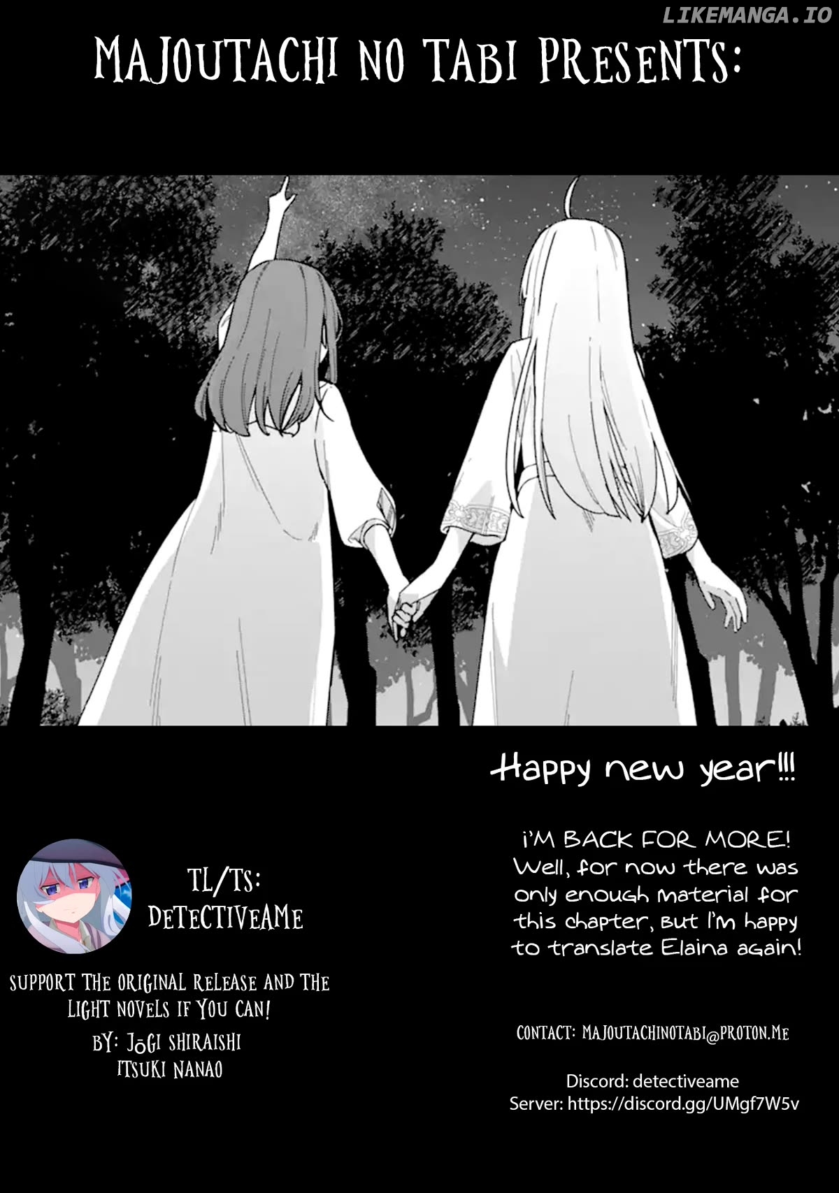Majo no Tabitabi: The Journey of Elaina Chapter 23 - page 1
