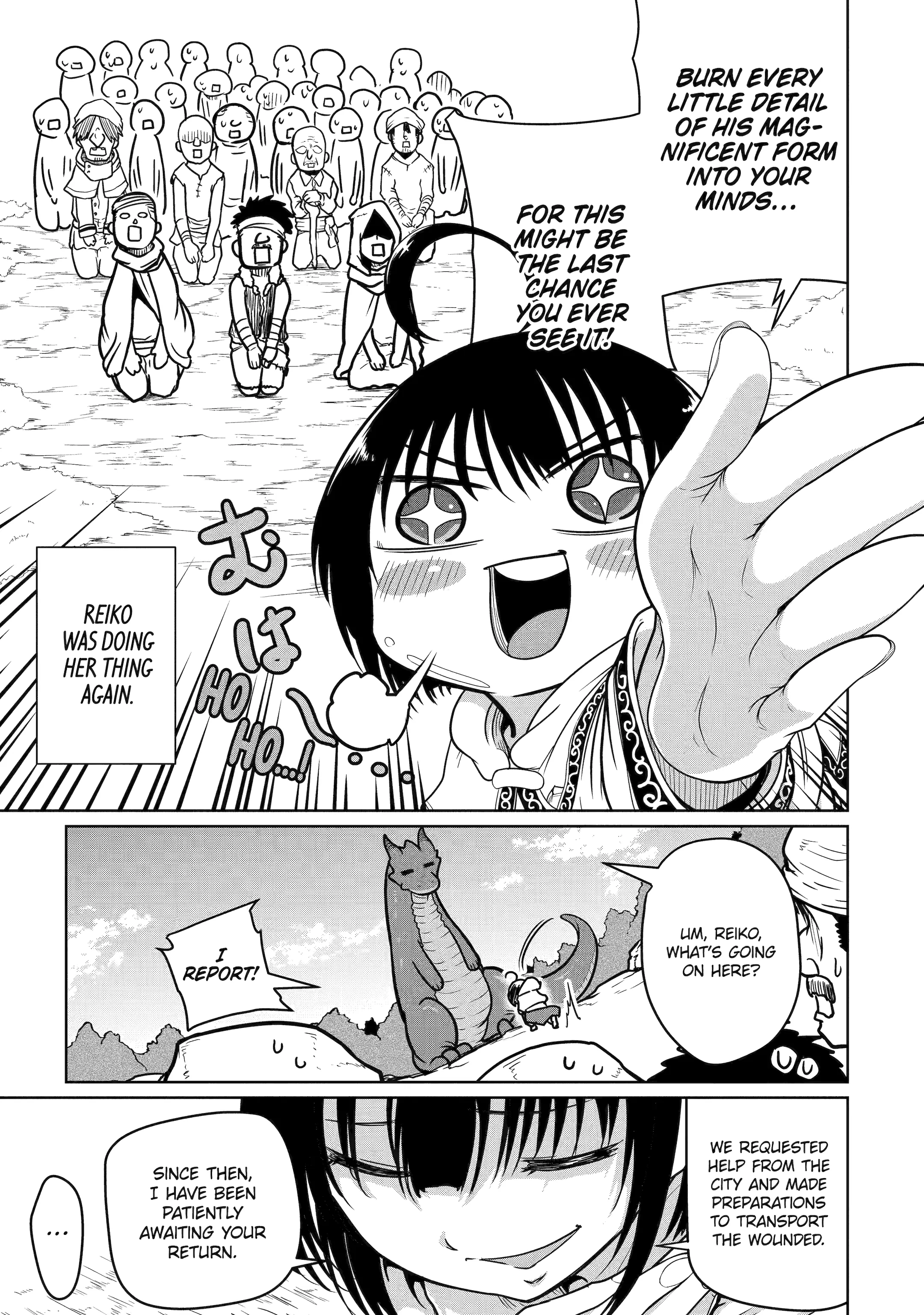 Yowai 5000-Nen No Soushoku Dragon, Iwarenaki Jaryuu Nintei Yada Kono Ikenie, Hito No Hanashi O Kiite Kurenai Chapter 6 - page 32