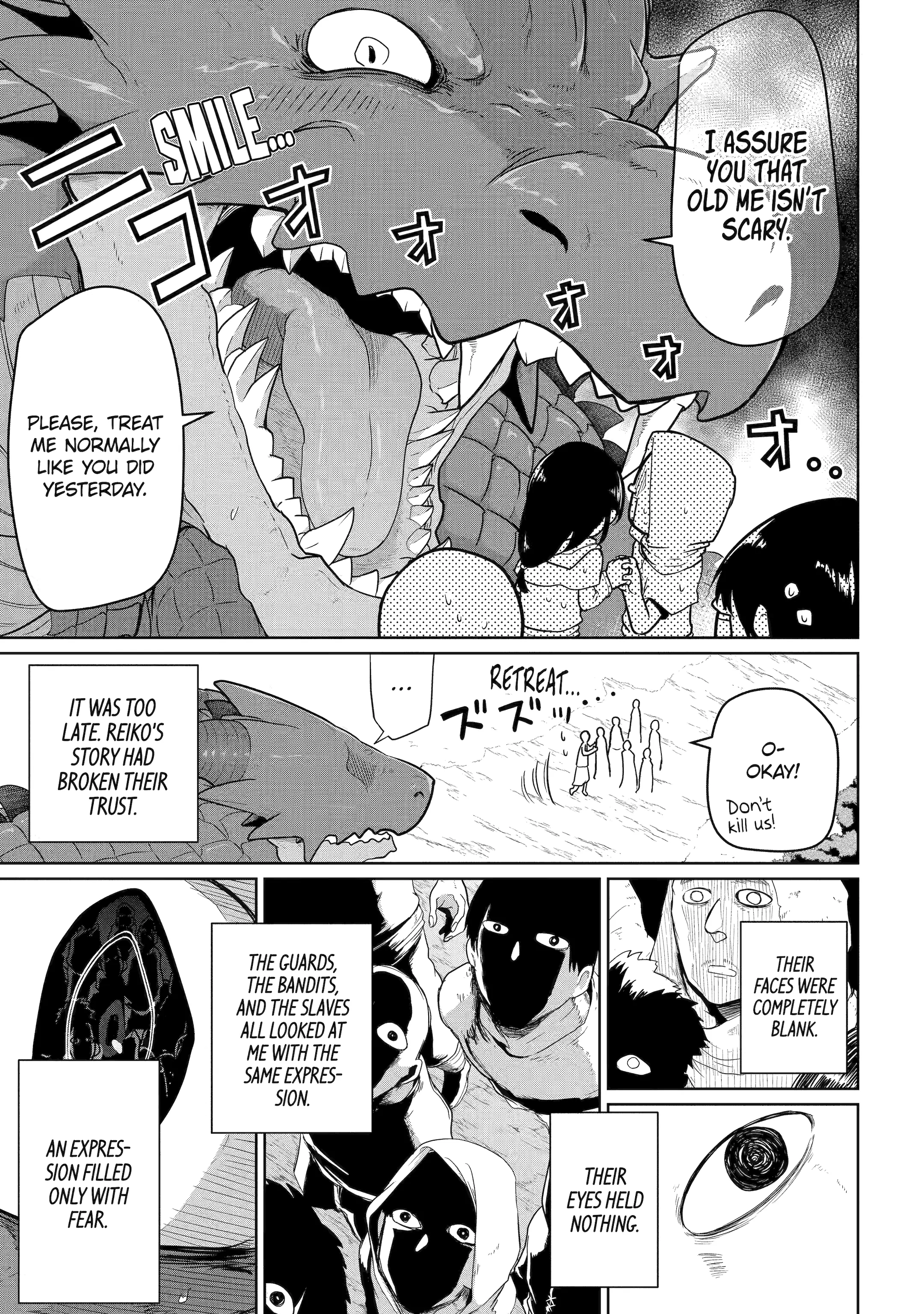 Yowai 5000-Nen No Soushoku Dragon, Iwarenaki Jaryuu Nintei Yada Kono Ikenie, Hito No Hanashi O Kiite Kurenai Chapter 6 - page 34