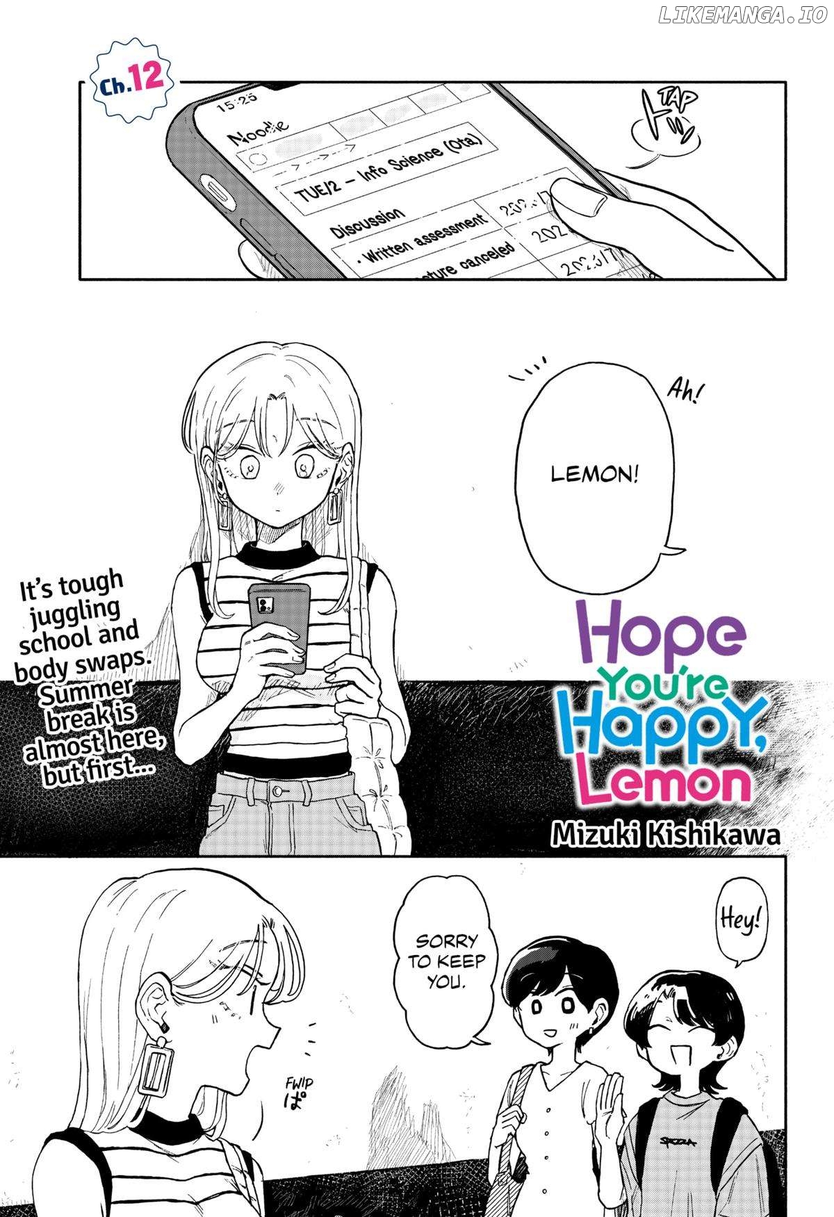 Hope You're Happy, Lemon Chapter 12 - page 1