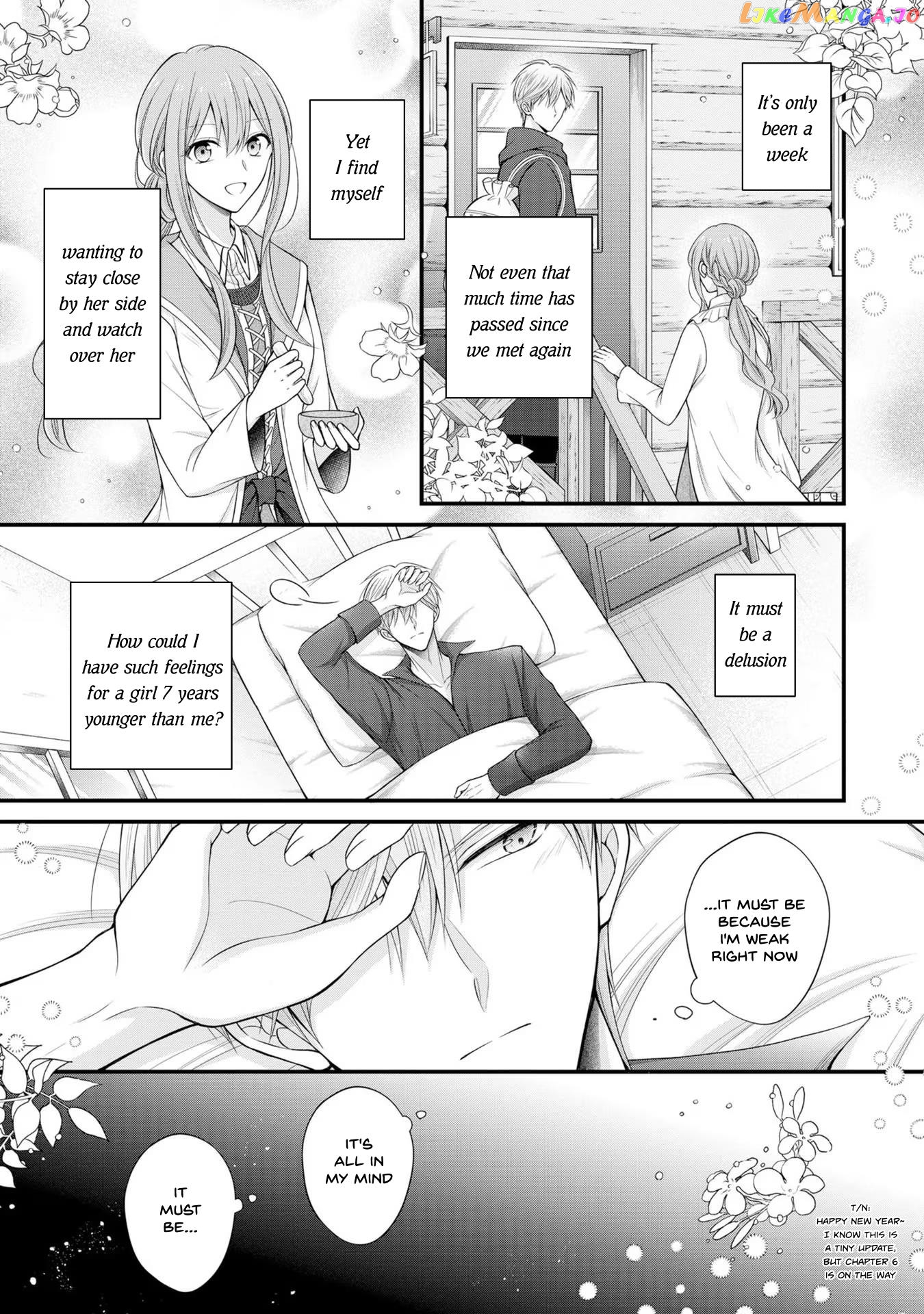 Lady Healer With Zero Luck With Men. Her First Love, a Black Knight, Is Now Her Unchosen Fiancé chapter 5.1 - page 2