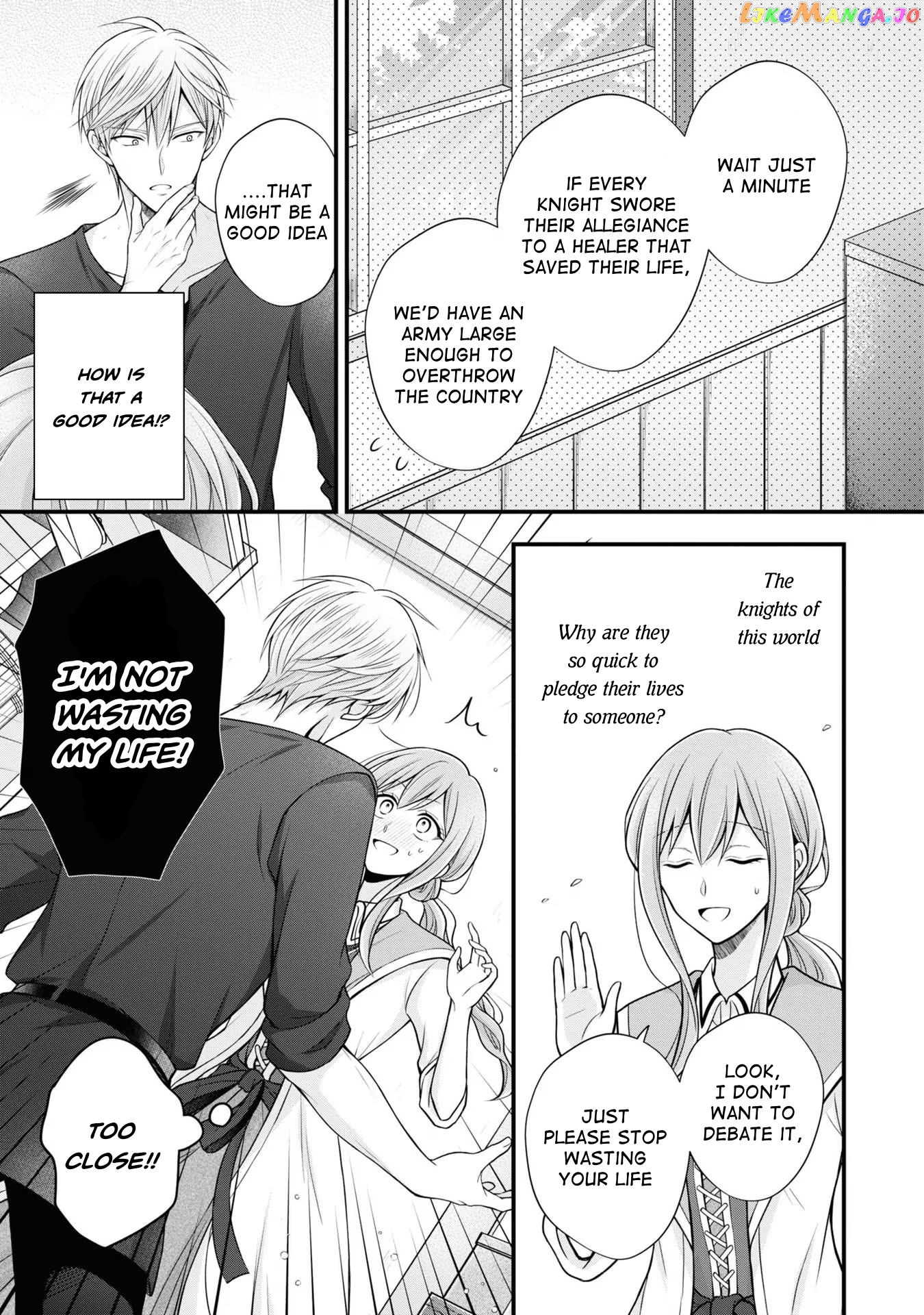 Lady Healer With Zero Luck With Men. Her First Love, a Black Knight, Is Now Her Unchosen Fiancé Chapter 6 - page 23