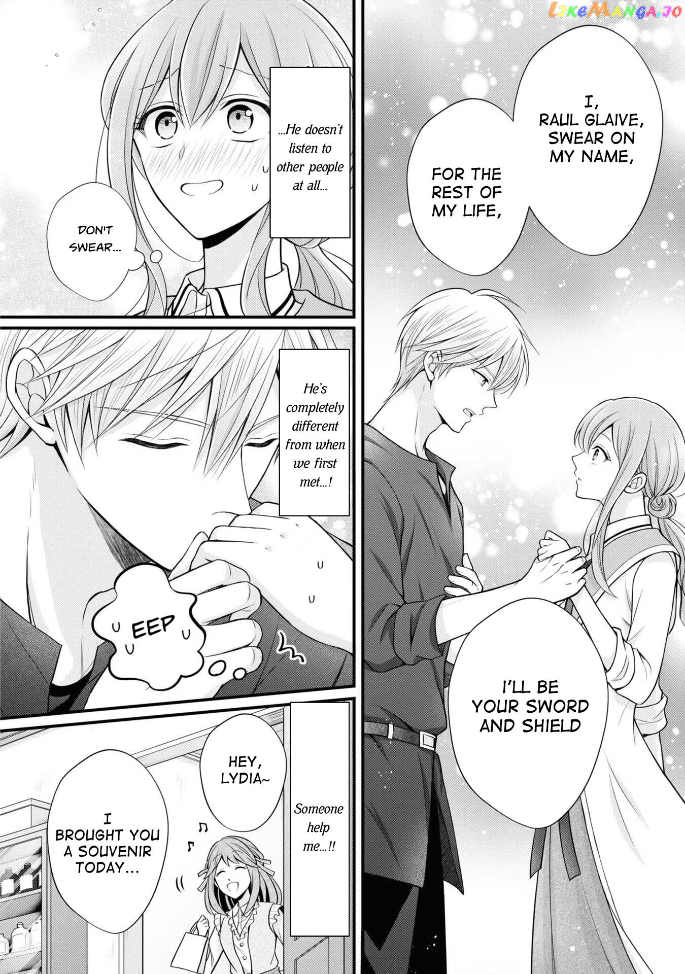 Lady Healer With Zero Luck With Men. Her First Love, a Black Knight, Is Now Her Unchosen Fiancé Chapter 6 - page 24