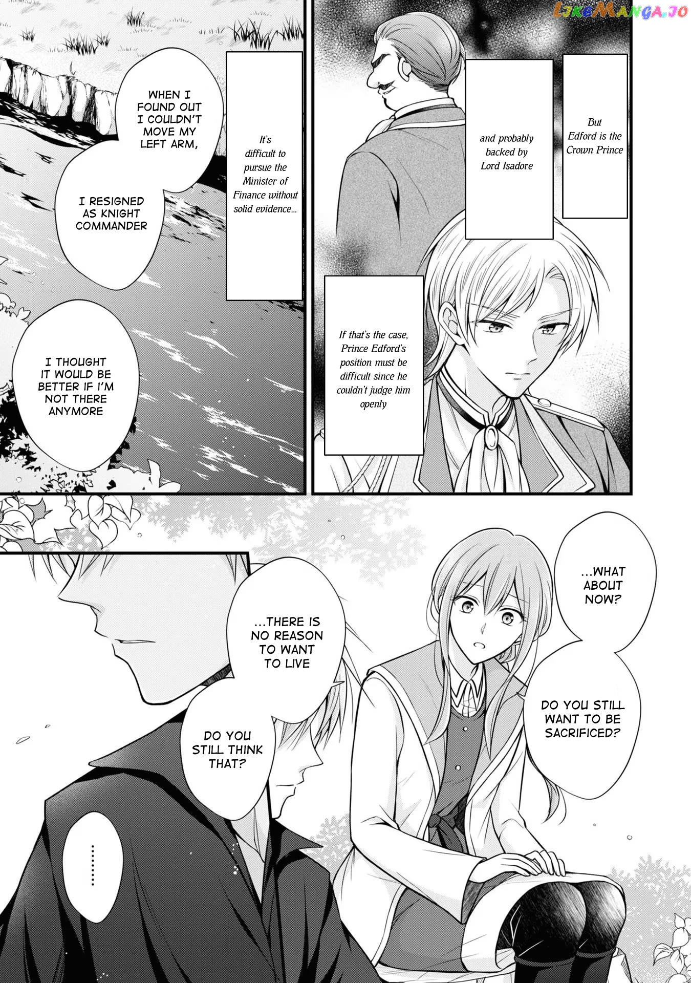 Lady Healer With Zero Luck With Men. Her First Love, a Black Knight, Is Now Her Unchosen Fiancé Chapter 6 - page 7