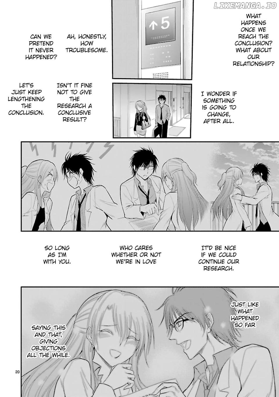 Rike ga Koi ni Ochita no de Shoumeishitemita Chapter 41 - page 19