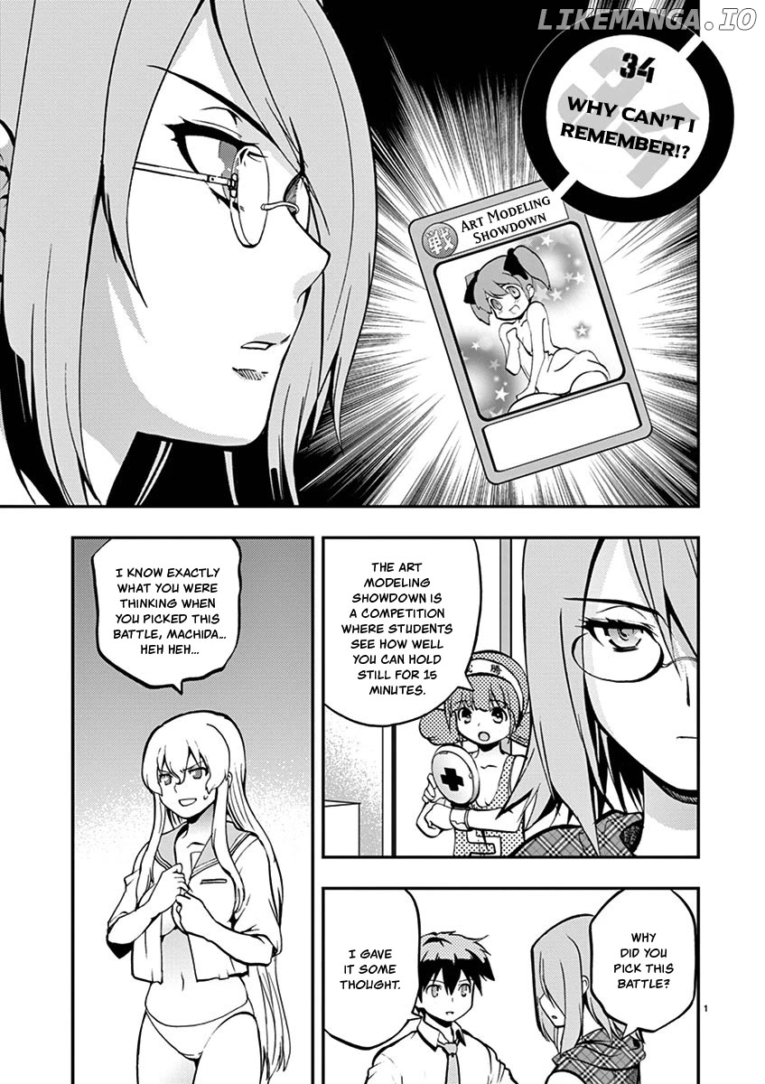 Card Girl! Maiden Summoning Undressing Wars Chapter 34 - page 1