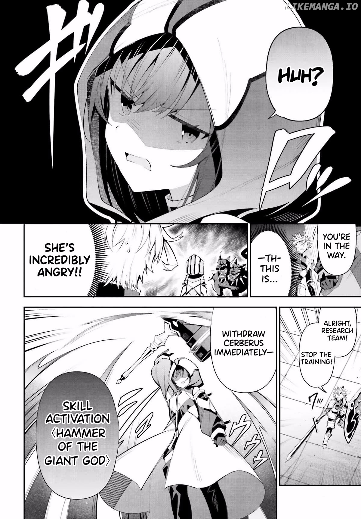 I’m the guild receptionist, but since I don’t want to work overtime, I think I’ll just solo the boss Chapter 25 - page 14
