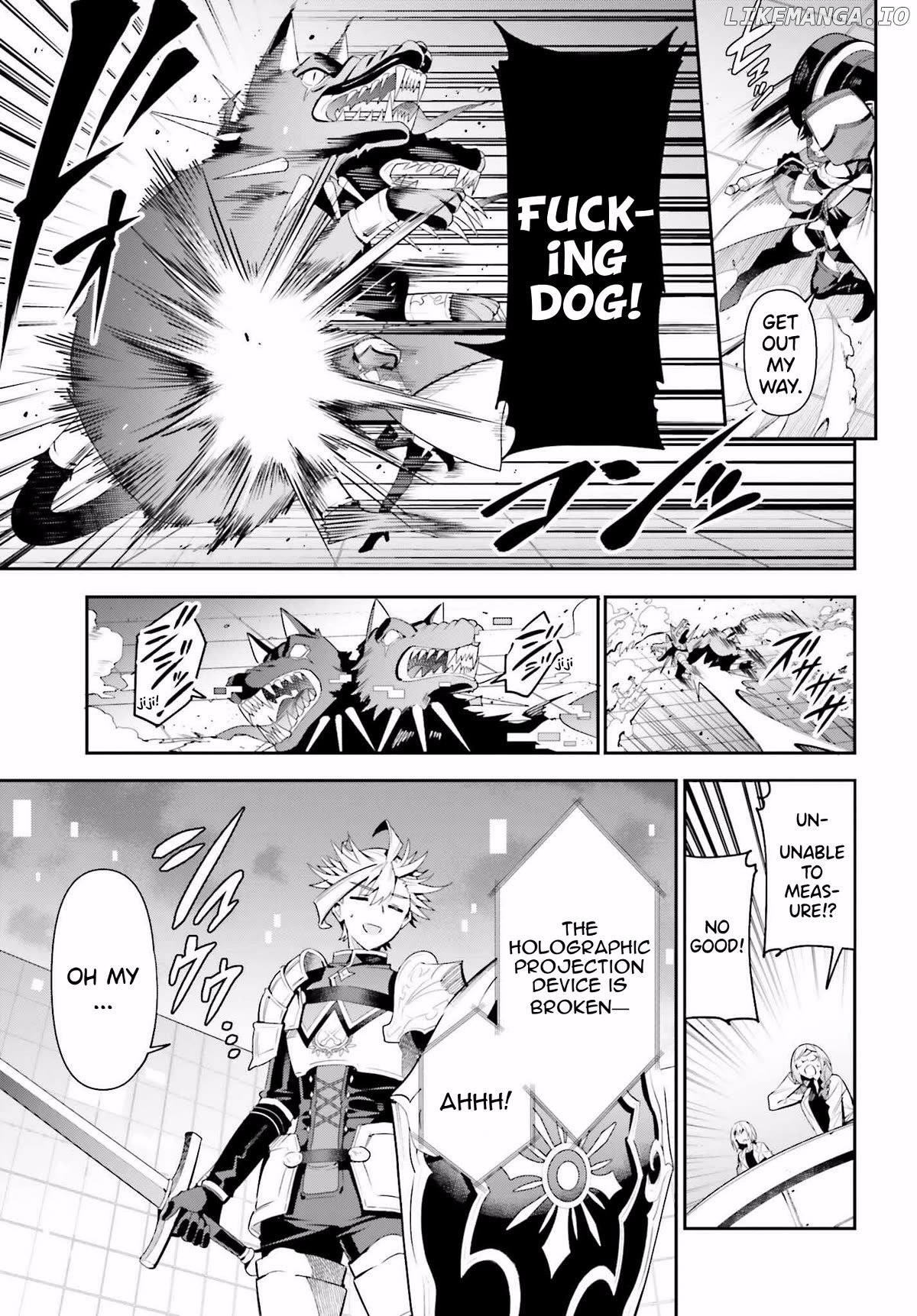 I’m the guild receptionist, but since I don’t want to work overtime, I think I’ll just solo the boss Chapter 25 - page 15