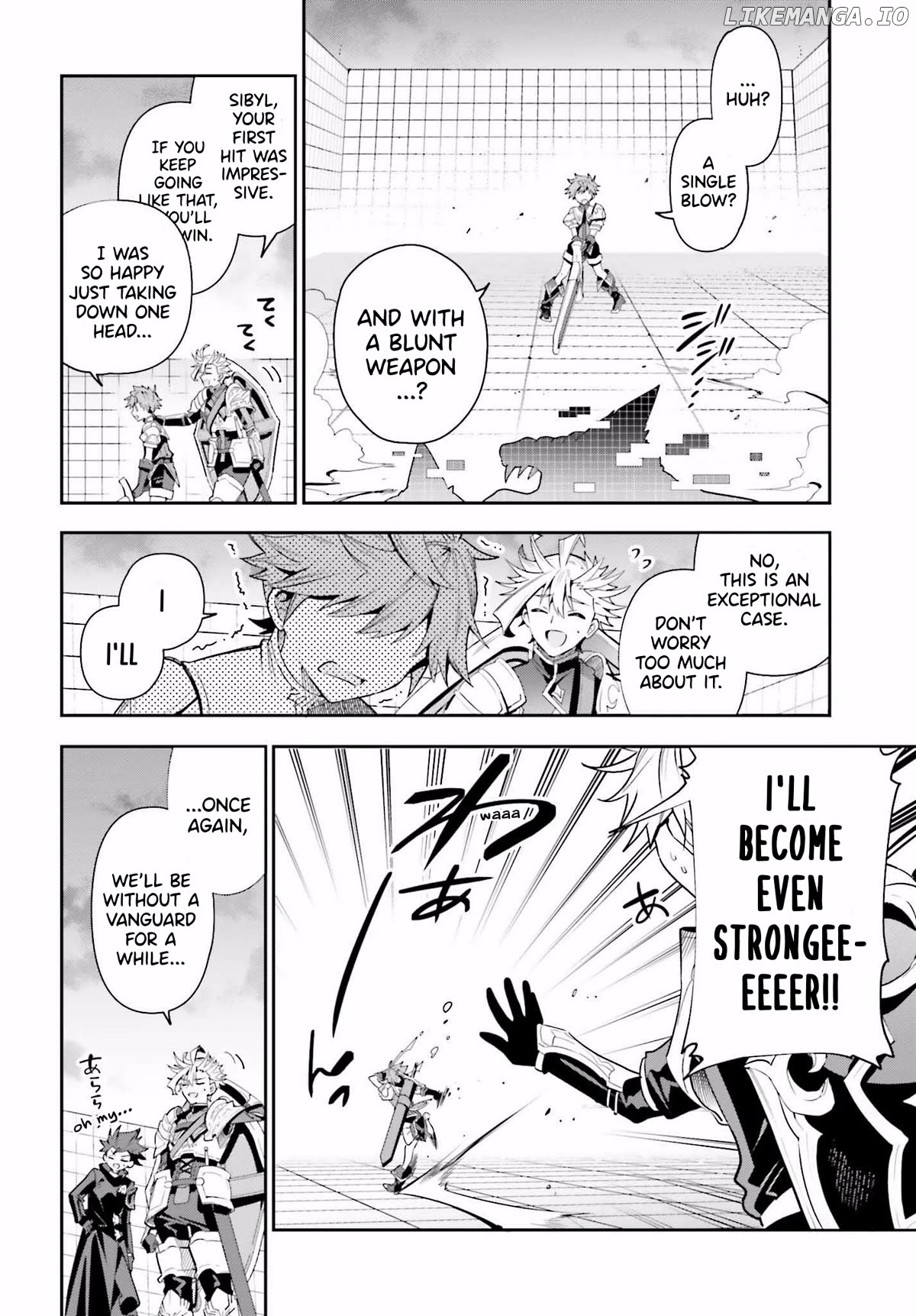 I’m the guild receptionist, but since I don’t want to work overtime, I think I’ll just solo the boss Chapter 25 - page 16