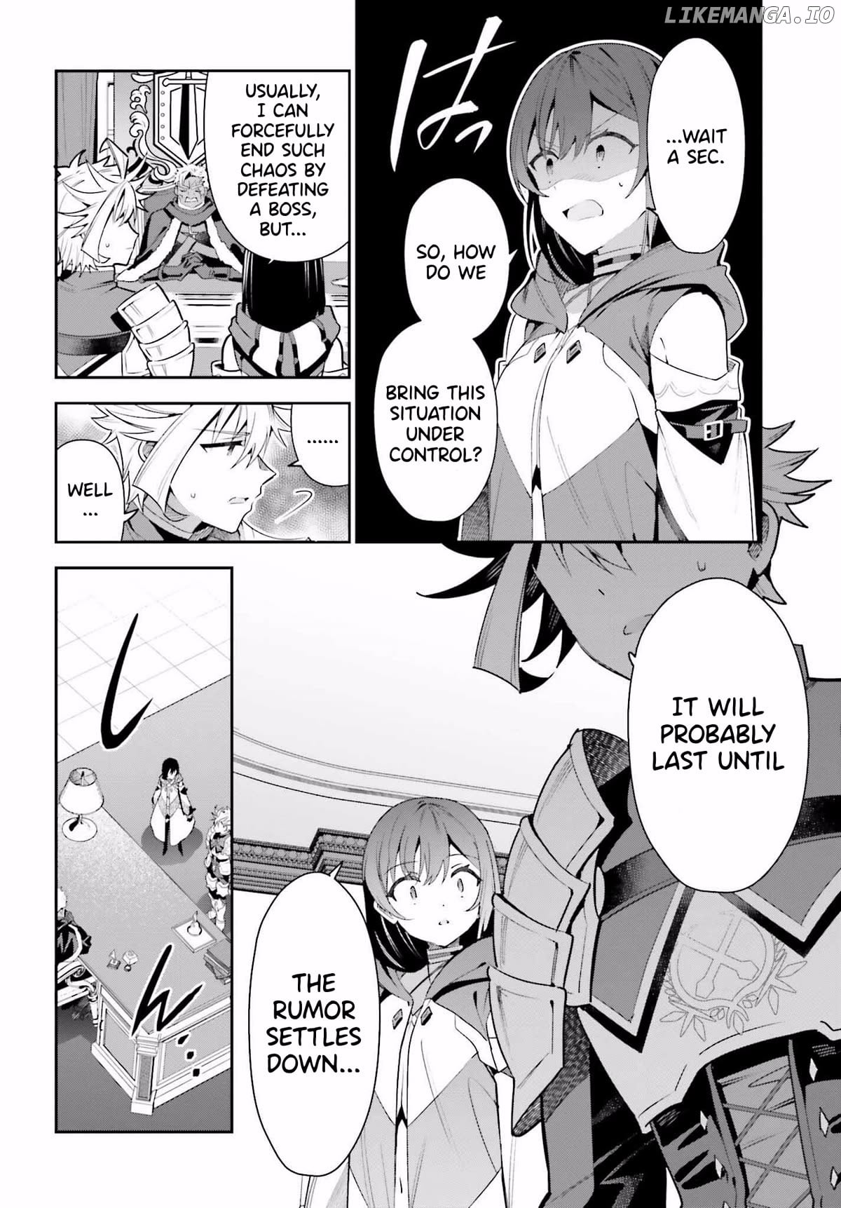 I’m the guild receptionist, but since I don’t want to work overtime, I think I’ll just solo the boss Chapter 25 - page 24