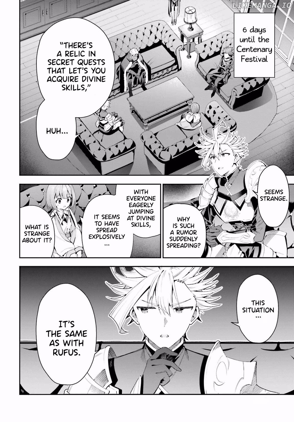 I’m the guild receptionist, but since I don’t want to work overtime, I think I’ll just solo the boss Chapter 26 - page 2