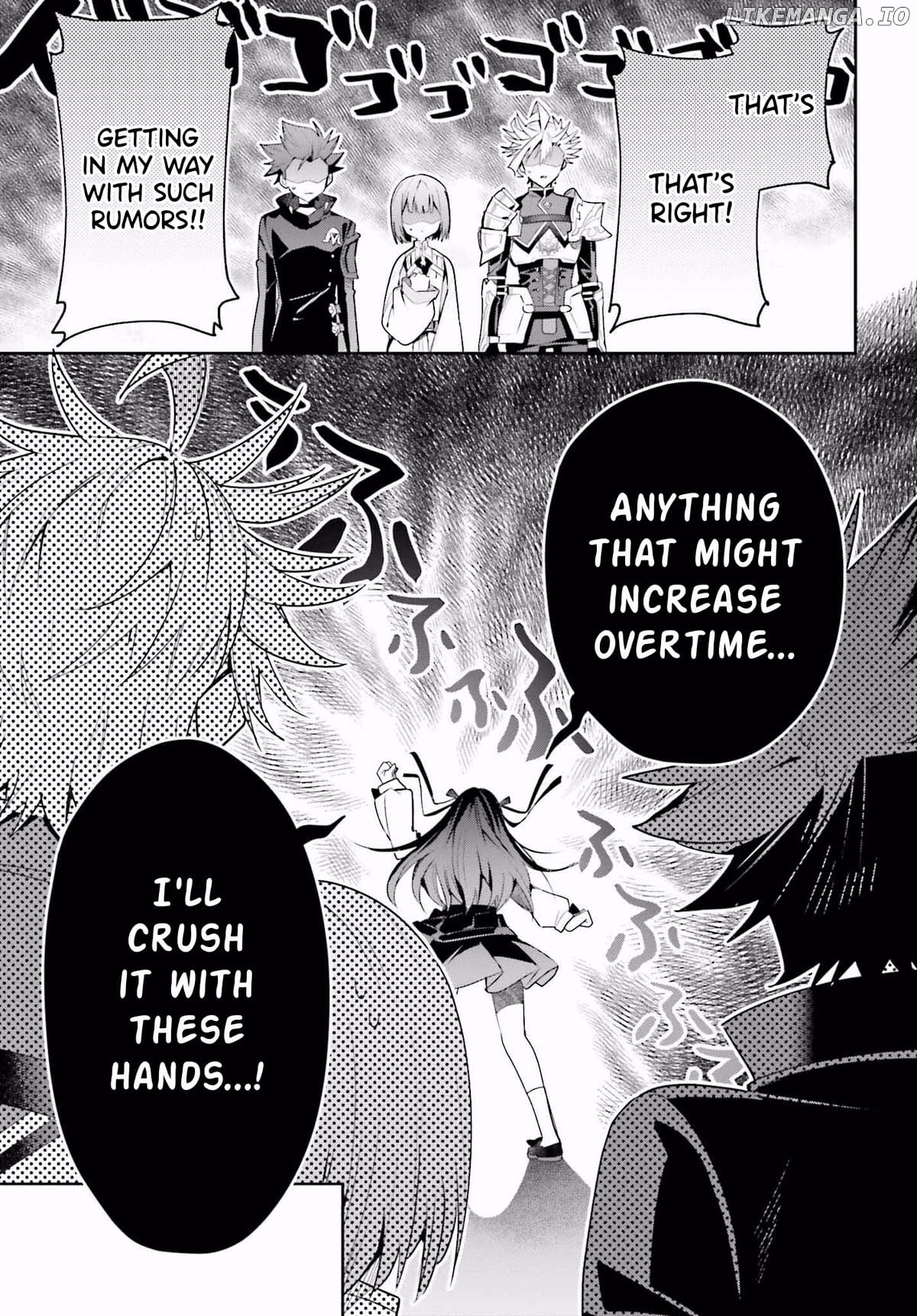 I’m the guild receptionist, but since I don’t want to work overtime, I think I’ll just solo the boss Chapter 26 - page 21