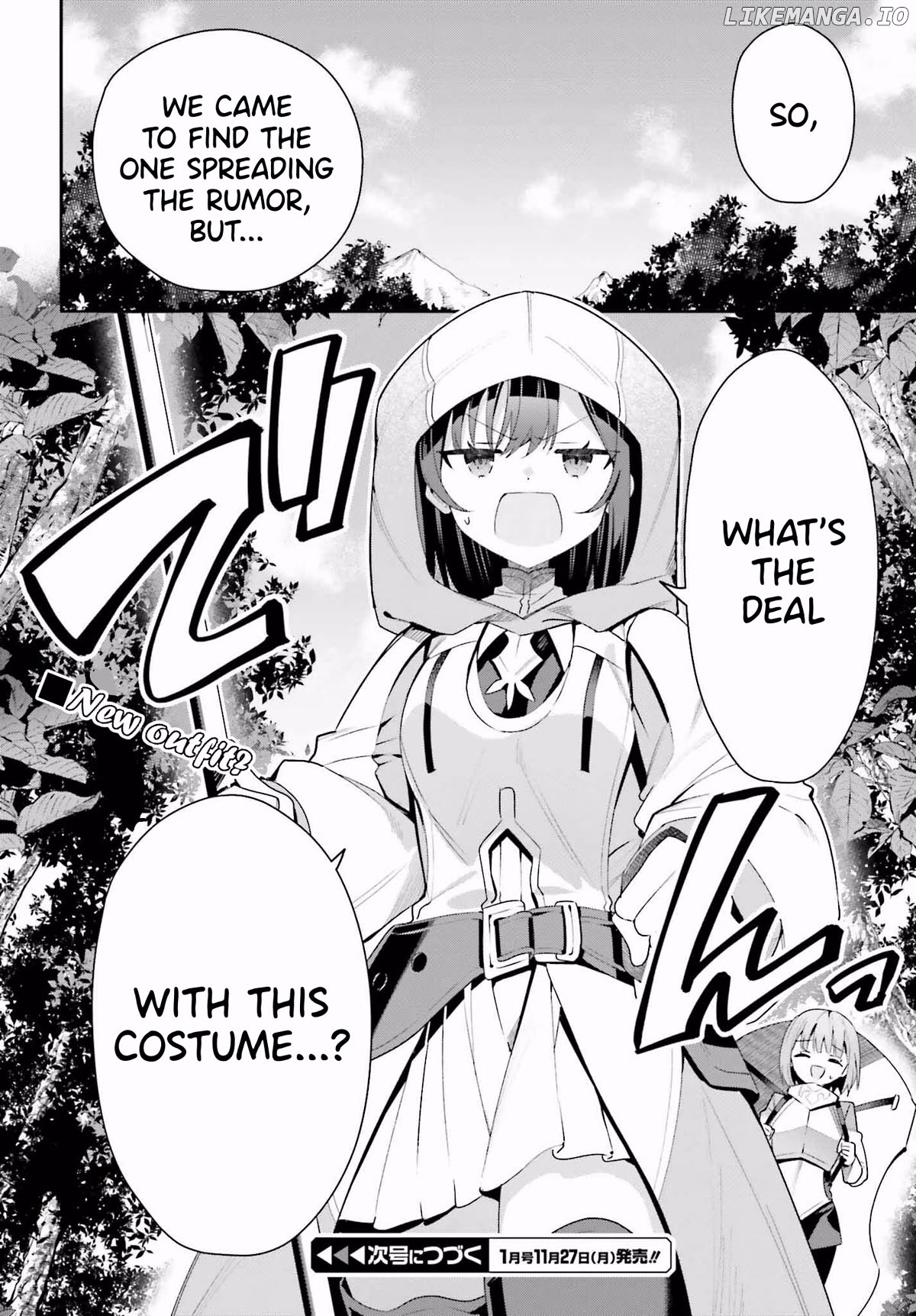I’m the guild receptionist, but since I don’t want to work overtime, I think I’ll just solo the boss Chapter 26 - page 22