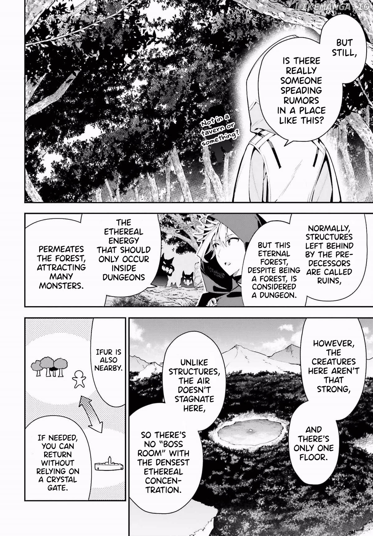 I’m the guild receptionist, but since I don’t want to work overtime, I think I’ll just solo the boss Chapter 27 - page 4