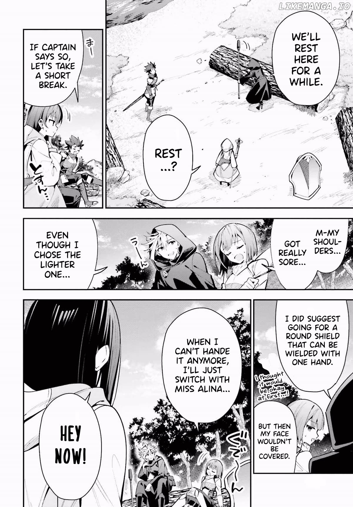 I’m the guild receptionist, but since I don’t want to work overtime, I think I’ll just solo the boss Chapter 27 - page 7