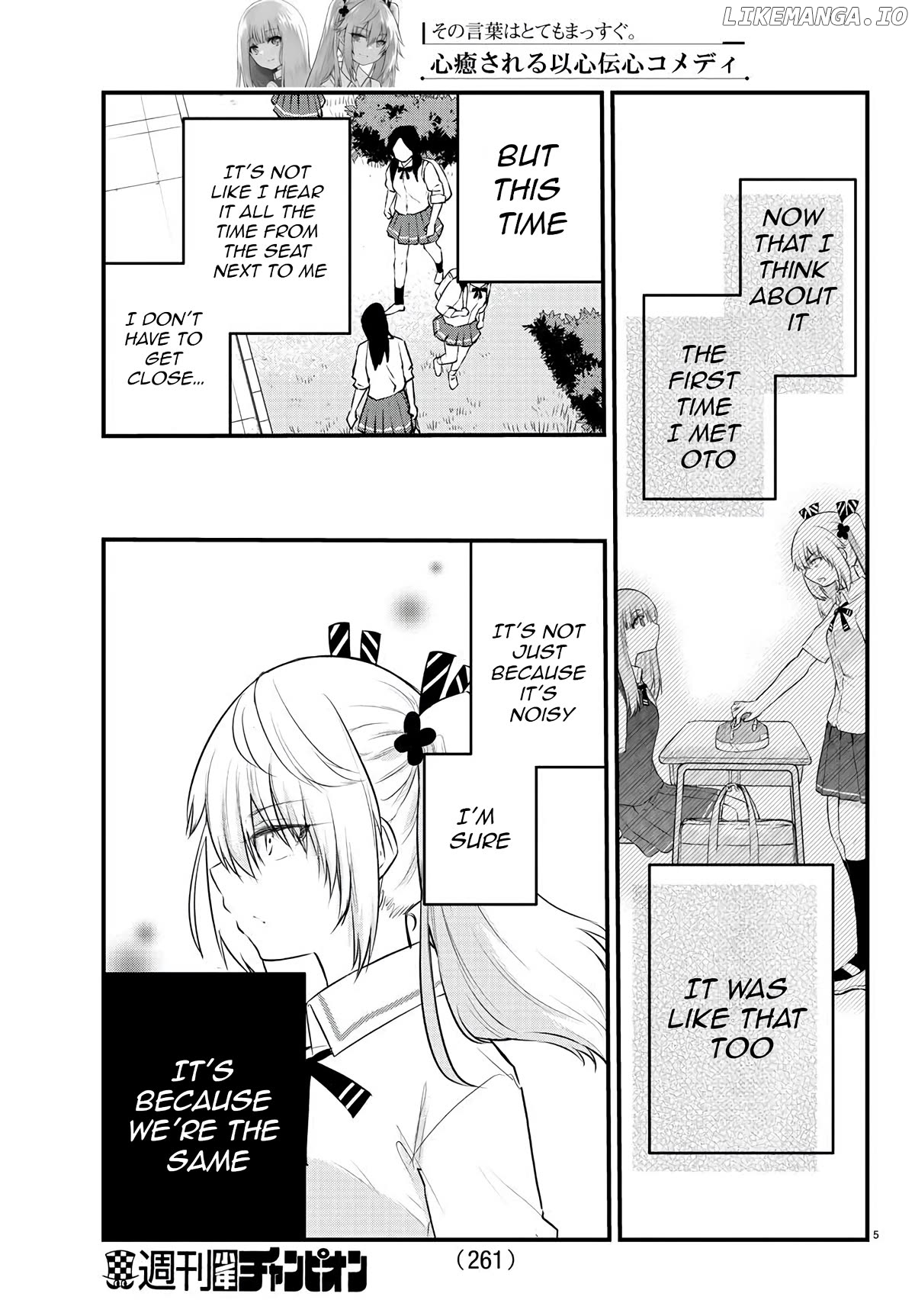 The Mute Girl and Her New Friend Chapter 72 - page 5