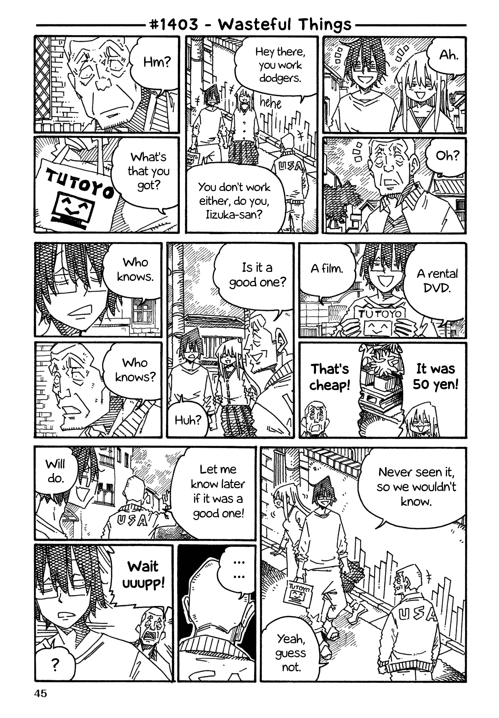 Hatarakanai Futari (The Jobless Siblings) Chapter 1403 - page 1