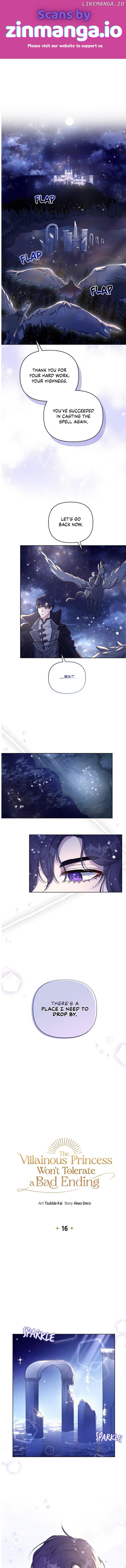 The Villainous Princess Won't Tolerate a Bad Ending Chapter 16 - page 1