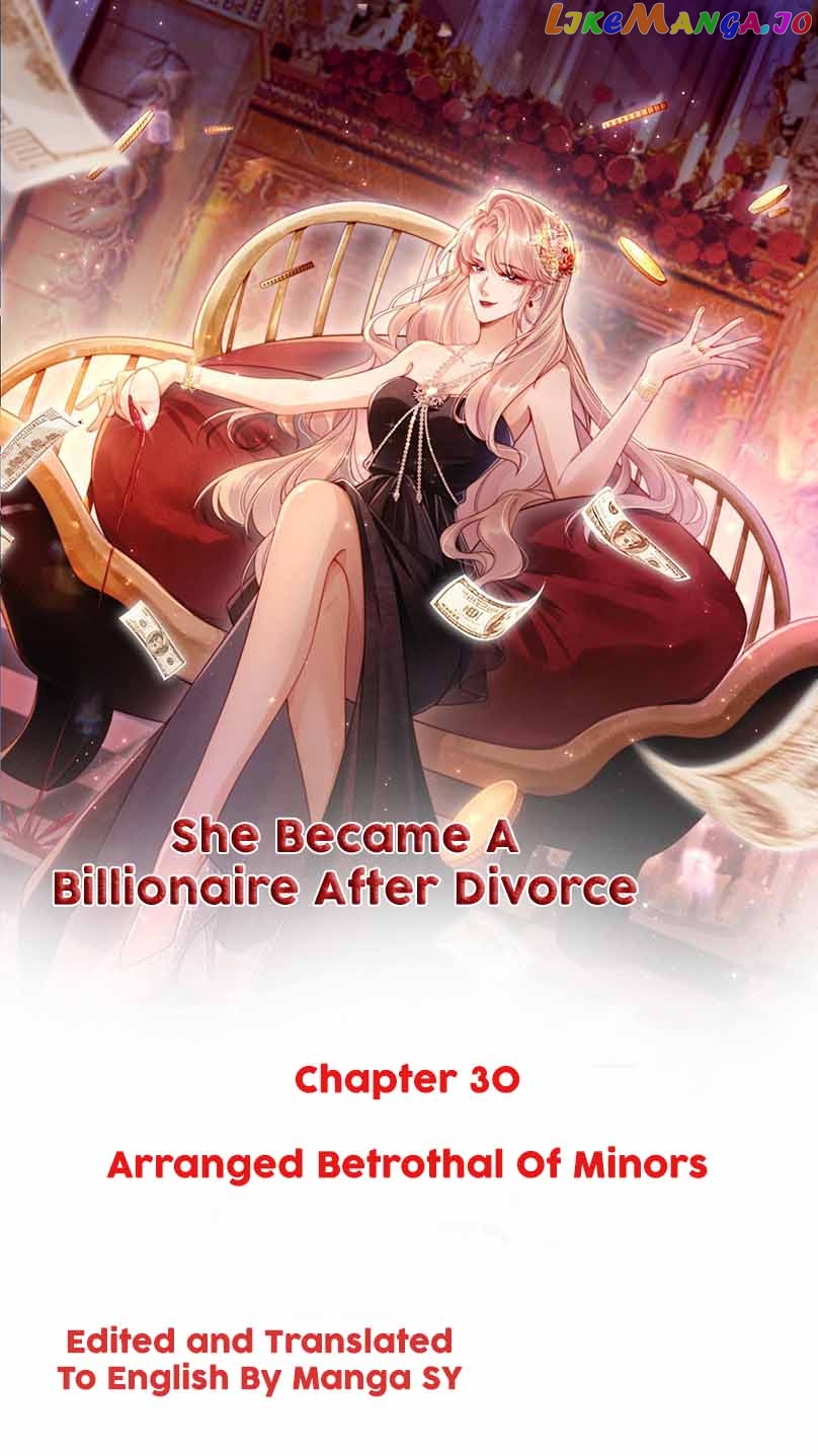 She Became A Billionaire After Divorce Chapter 30 - page 1