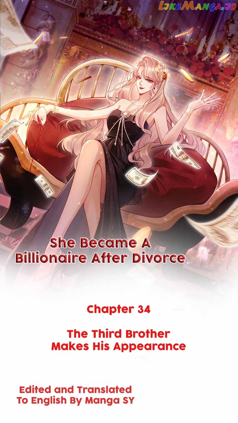 She Became A Billionaire After Divorce Chapter 34 - page 1