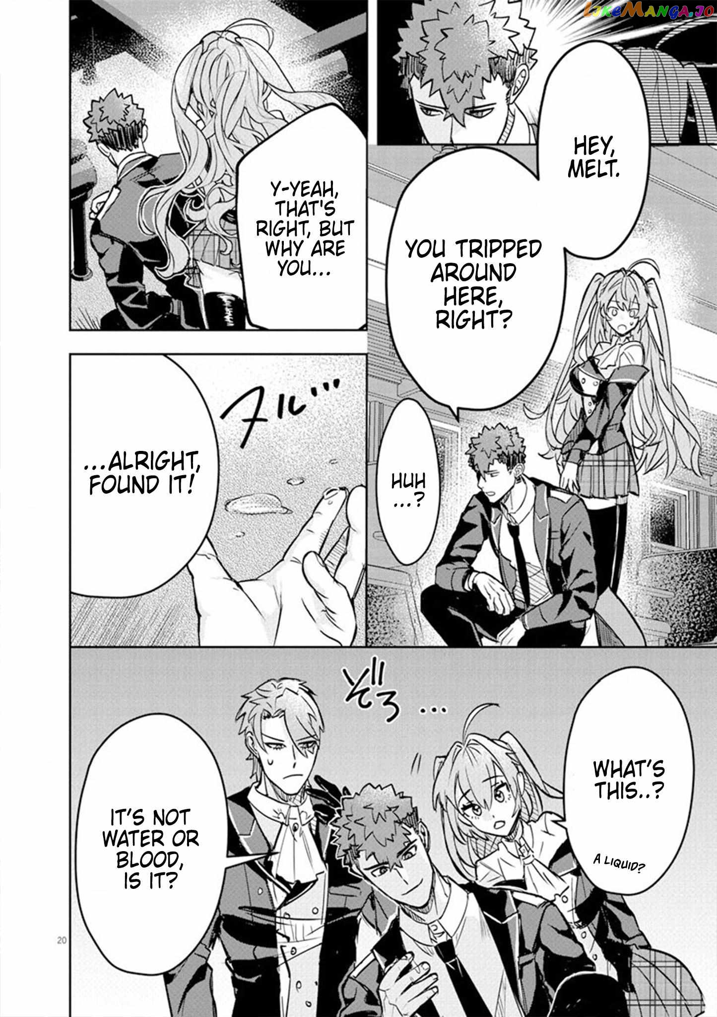 Nichiasa Suki No Otaku Ga Akuyaku Seito Ni Tenseishita Kekka, Hametsu Flag Ga Houkaishiteiku Ken Ni Tsuite Chapter 5 - page 20