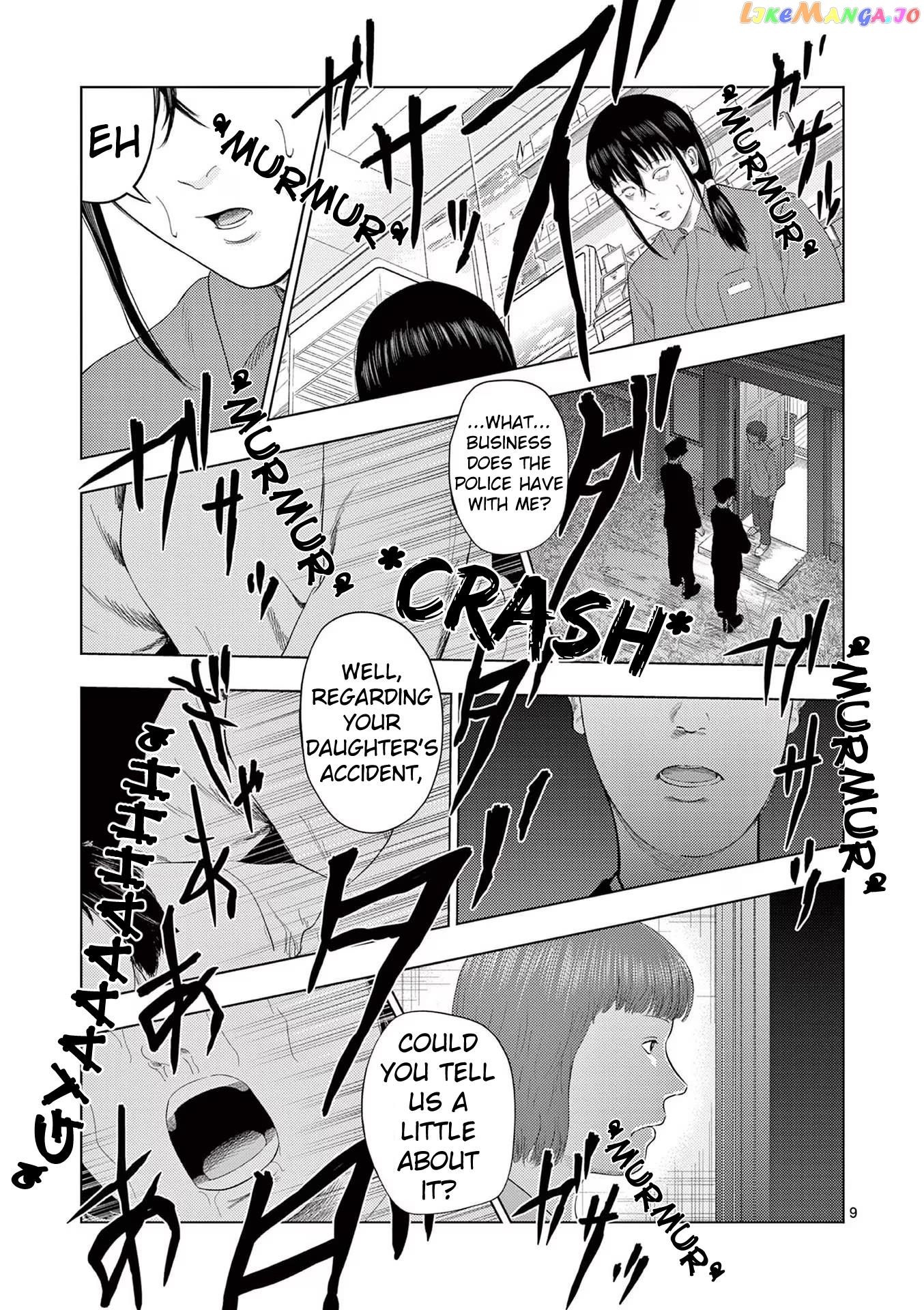Ura Baito: Toubou Kinshi Chapter 104 - page 9