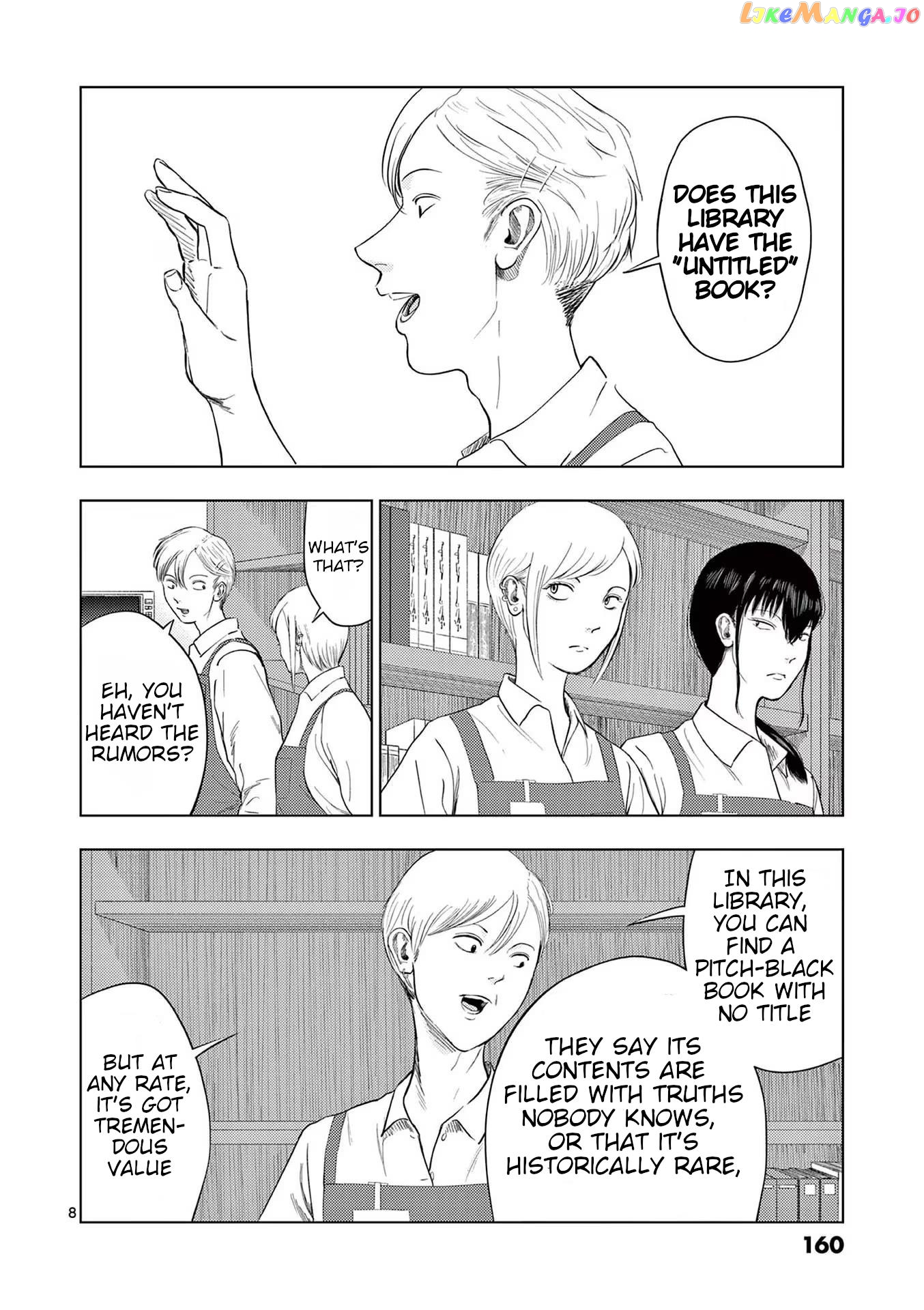 Ura Baito: Toubou Kinshi Chapter 105 - page 8