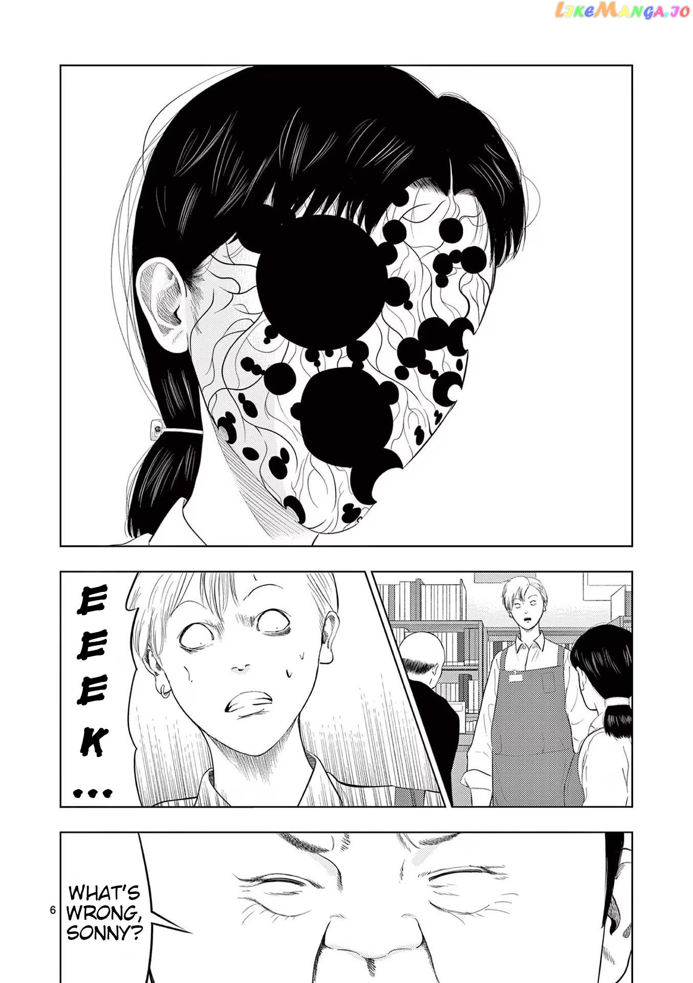 Ura Baito: Toubou Kinshi Chapter 106 - page 6