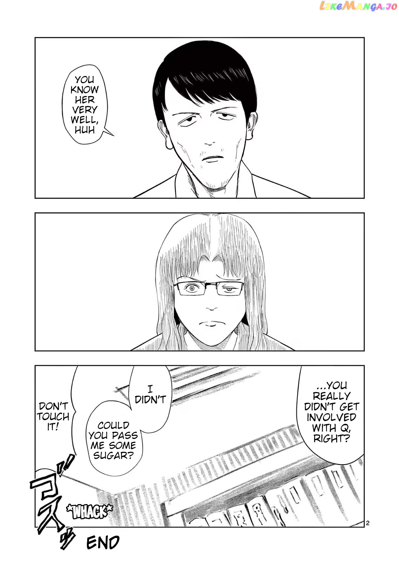 Ura Baito: Toubou Kinshi Chapter 107.5 - page 2