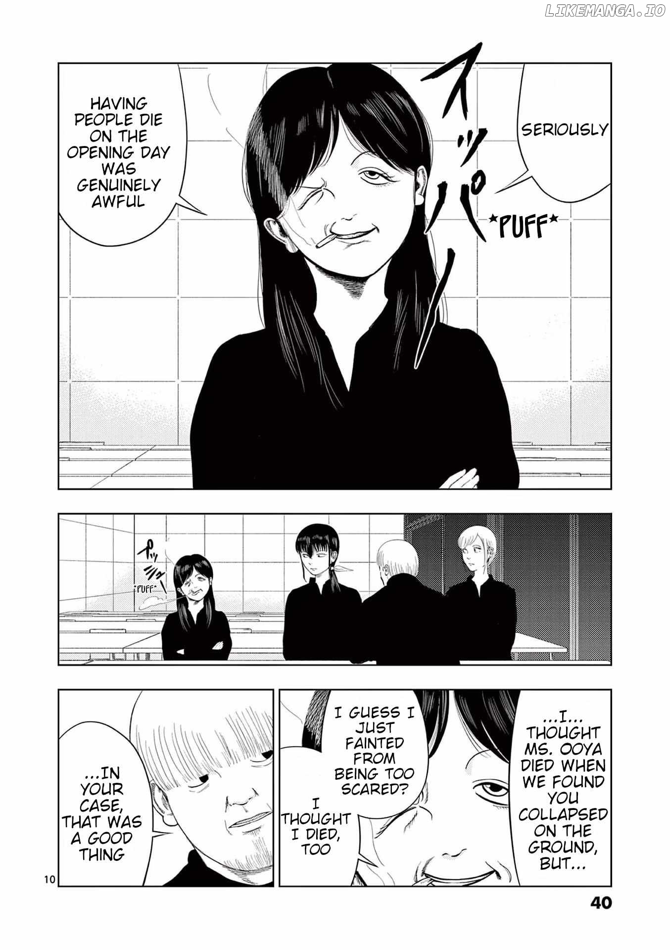 Ura Baito: Toubou Kinshi Chapter 110 - page 10