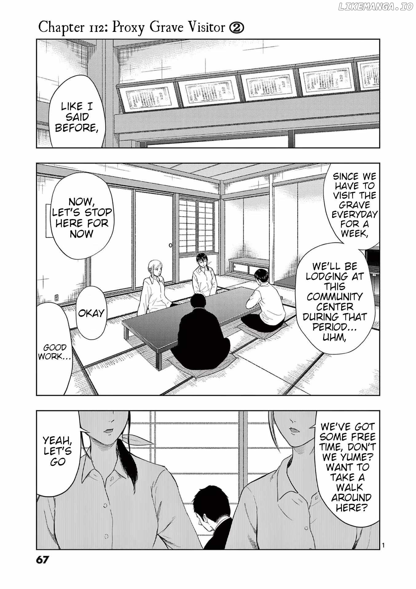 Ura Baito: Toubou Kinshi Chapter 112 - page 1