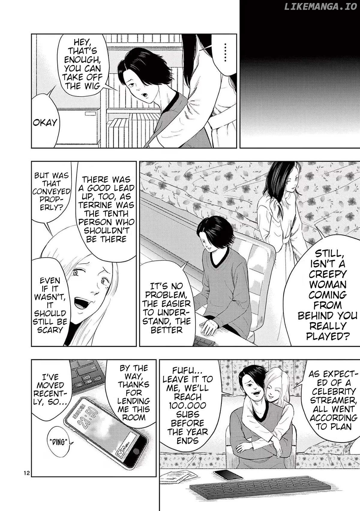 Ura Baito: Toubou Kinshi Chapter 114 - page 12