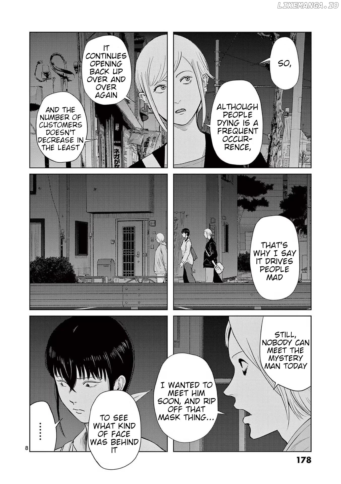 Ura Baito: Toubou Kinshi Chapter 118 - page 8